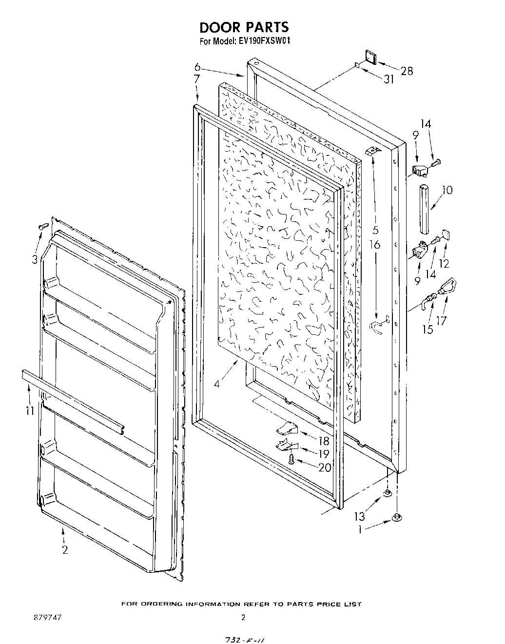 02 - DOOR , LIT/OPTIONAL