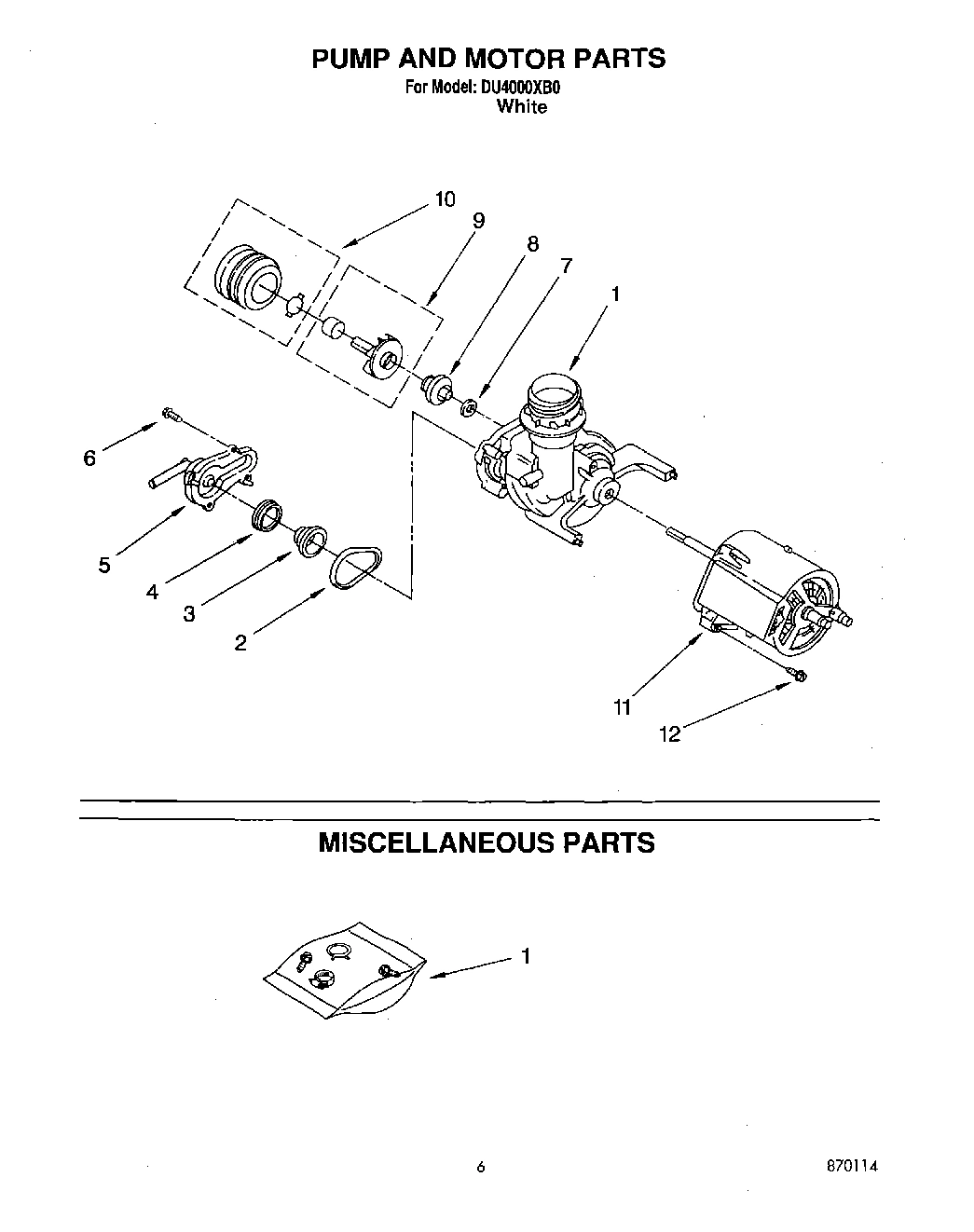 05 - PUMP AND MOTOR, MISCELLANEOUS