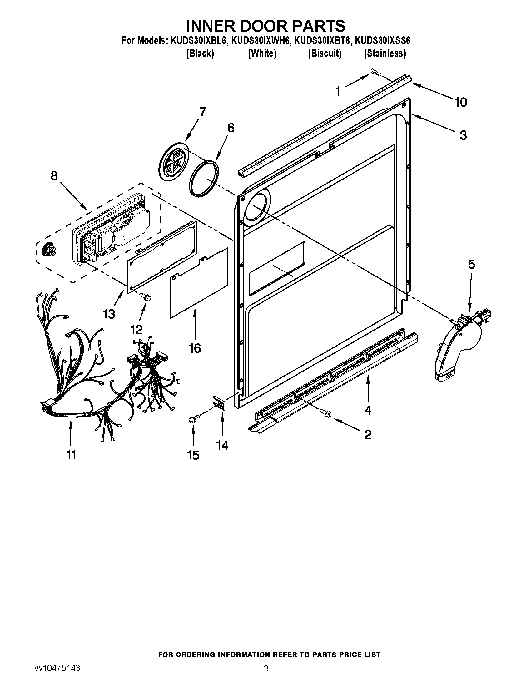 03 - INNER DOOR PARTS
