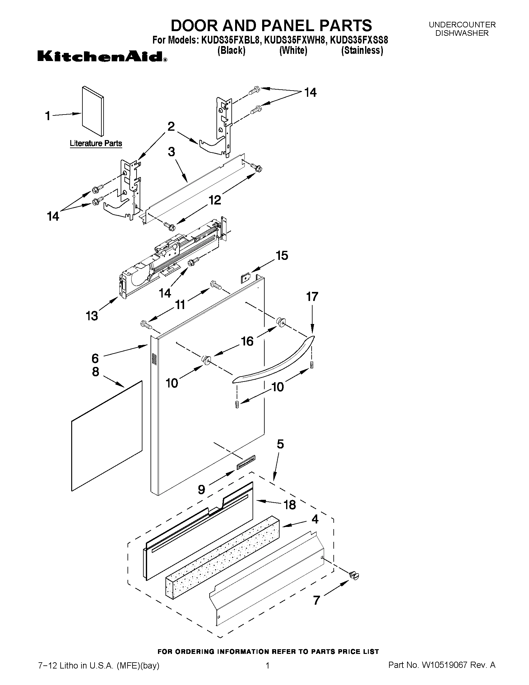 01 - DOOR AND PANEL PARTS