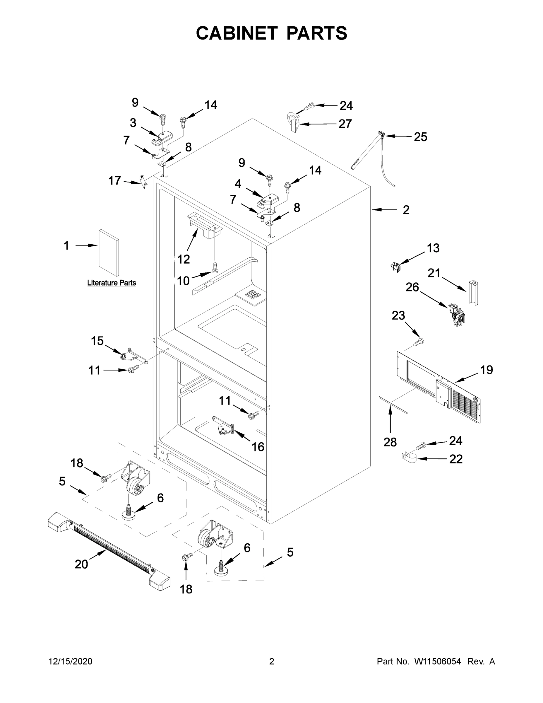02 - CABINET PARTS
