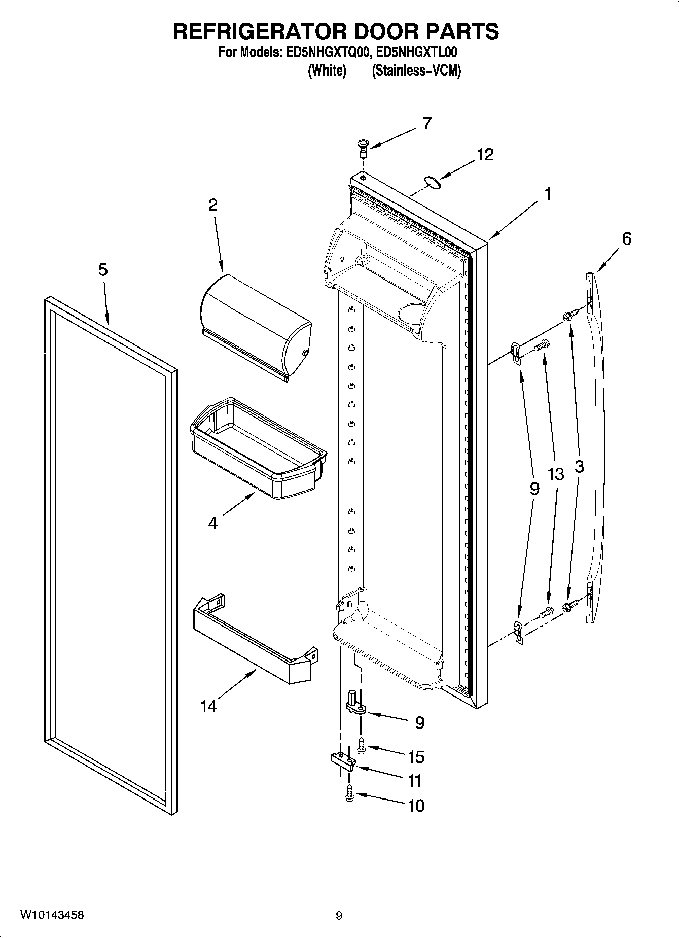 06 - REFRIGERATOR DOOR PARTS