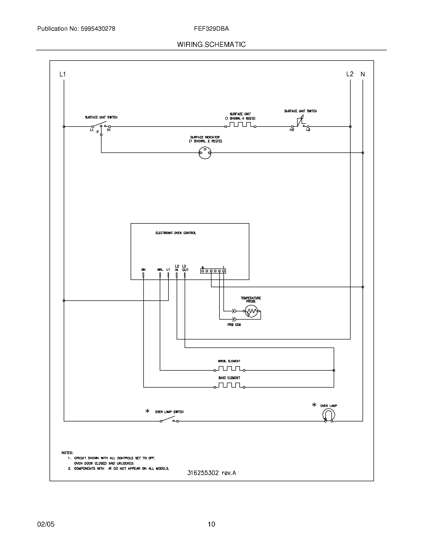 10 - WIRING SCHEMATIC