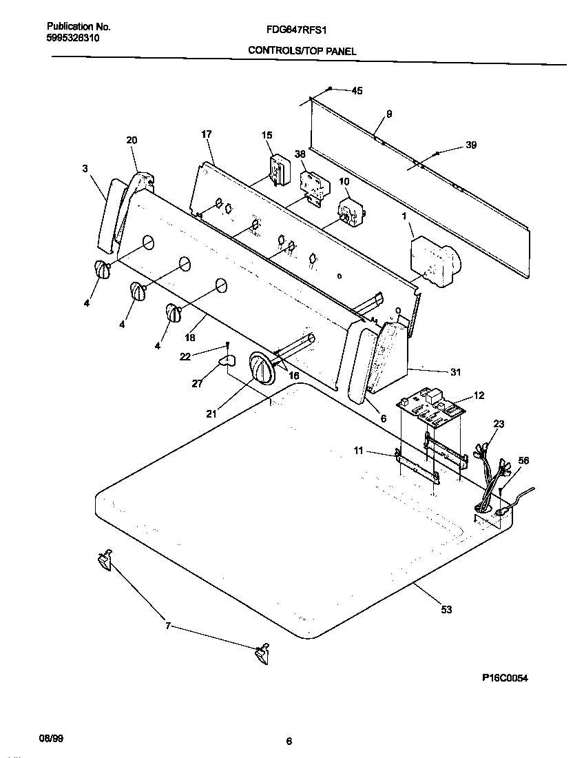 04 - P16C0054 CONTROL PANEL
