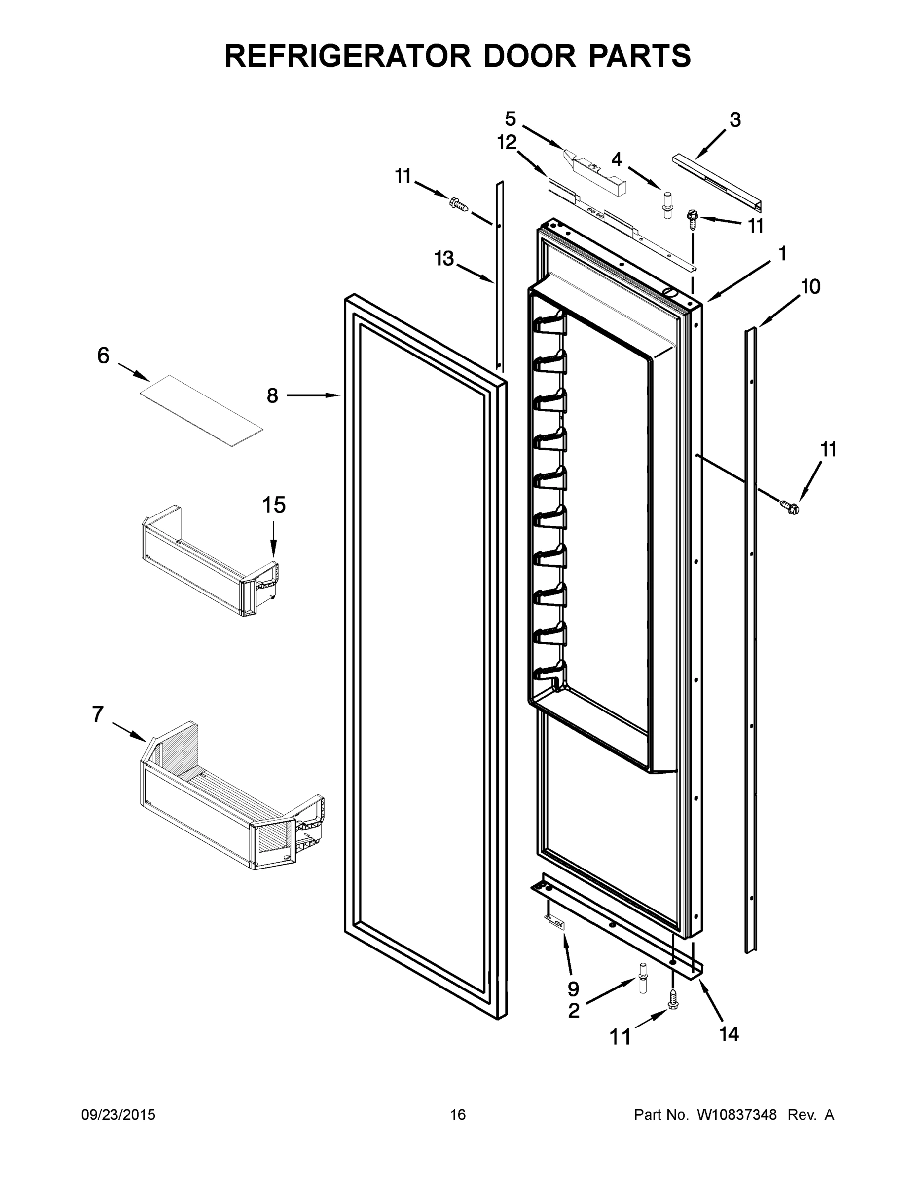 09 - REFRIGERATOR DOOR PARTS