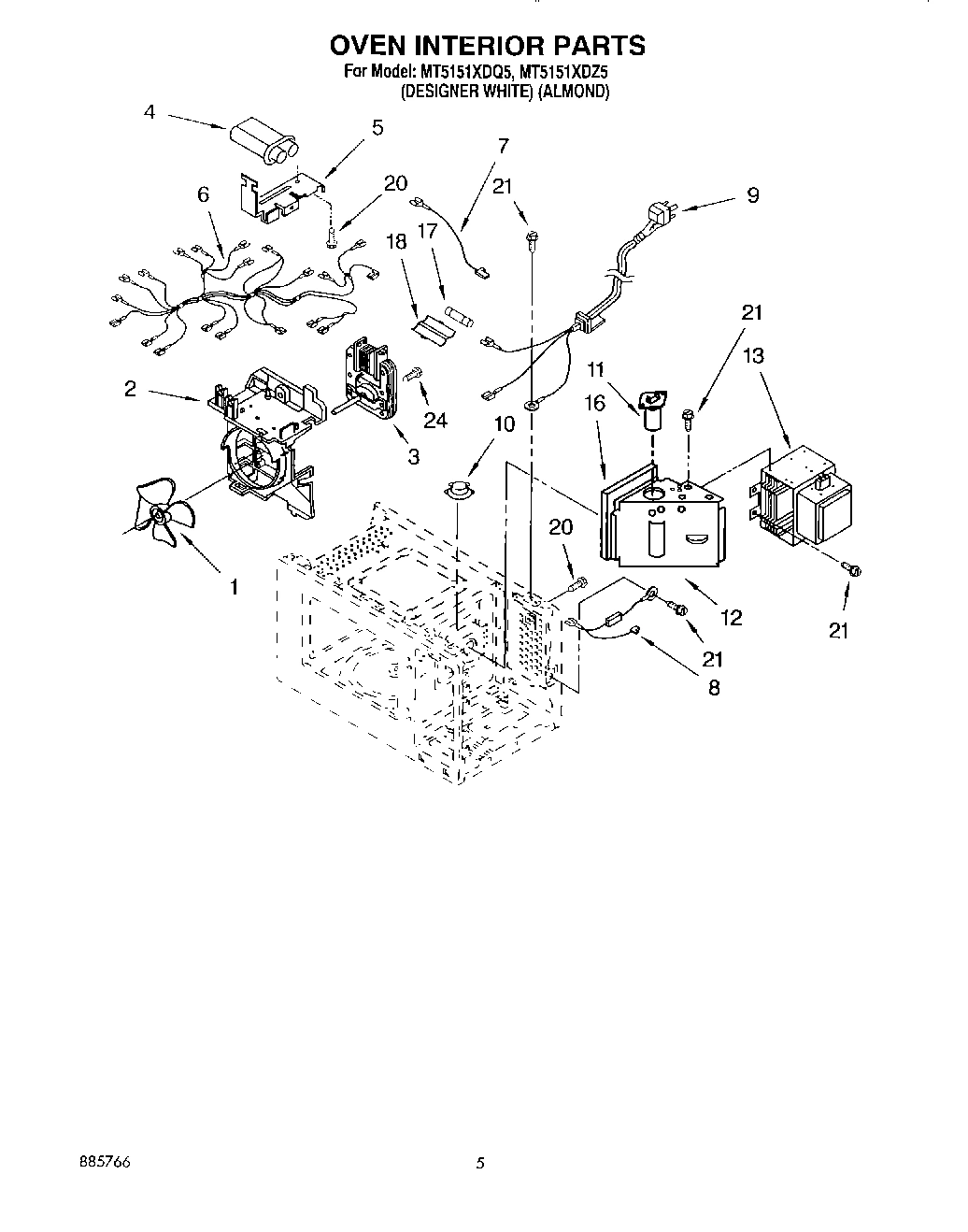 05 - OVEN INTERIOR, LITERATURE