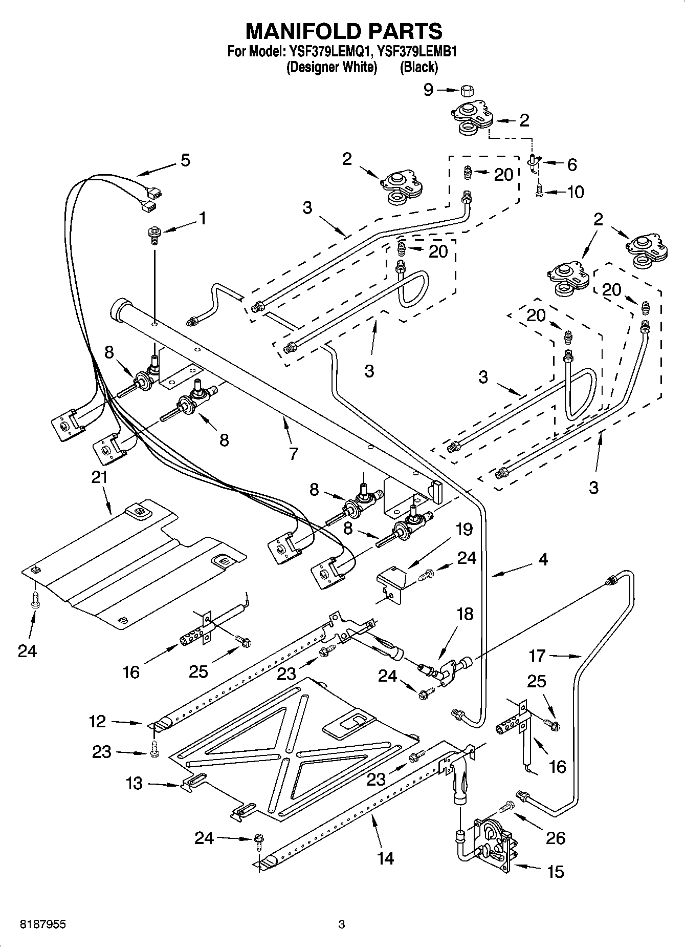 03 - MANIFOLD PARTS