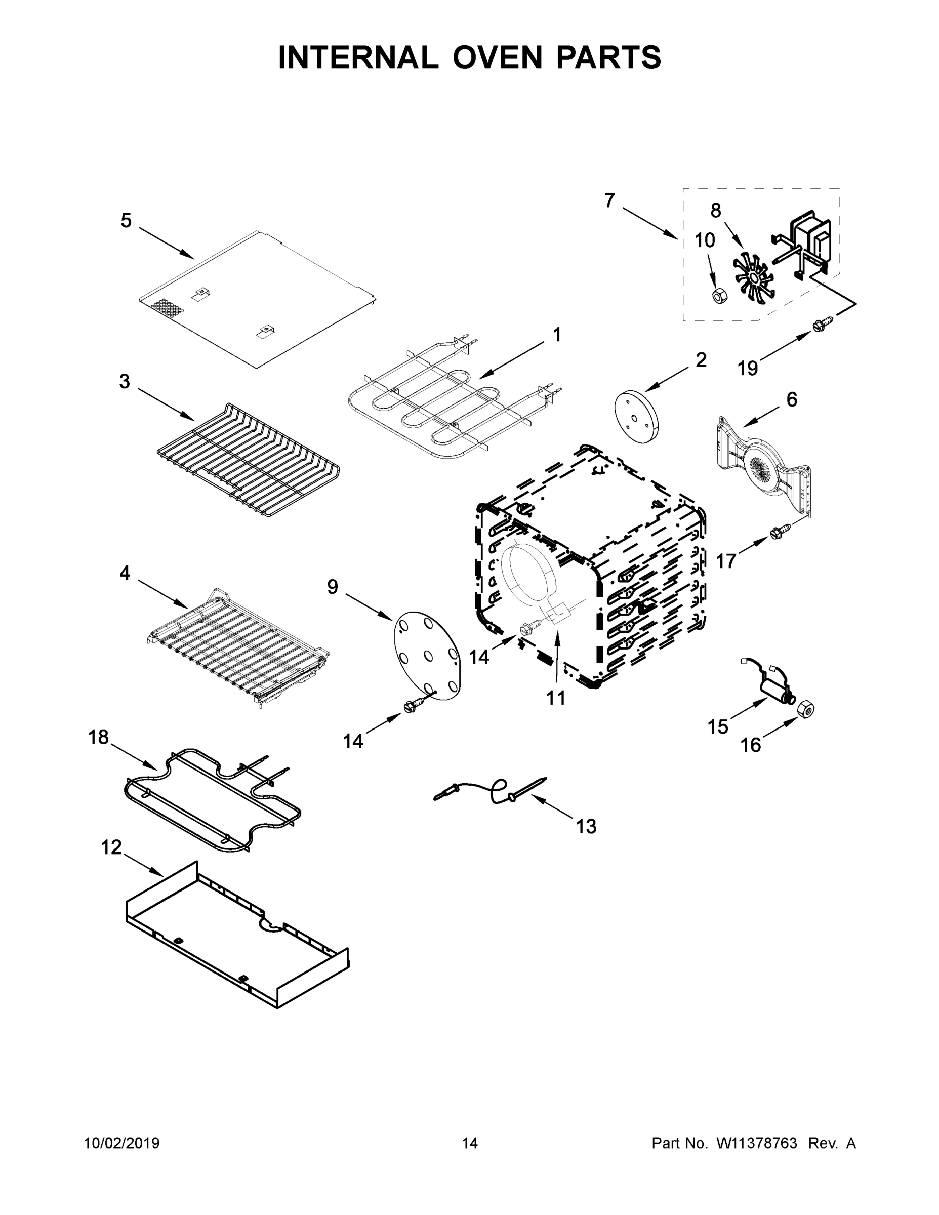 08 - INTERNAL OVEN PARTS