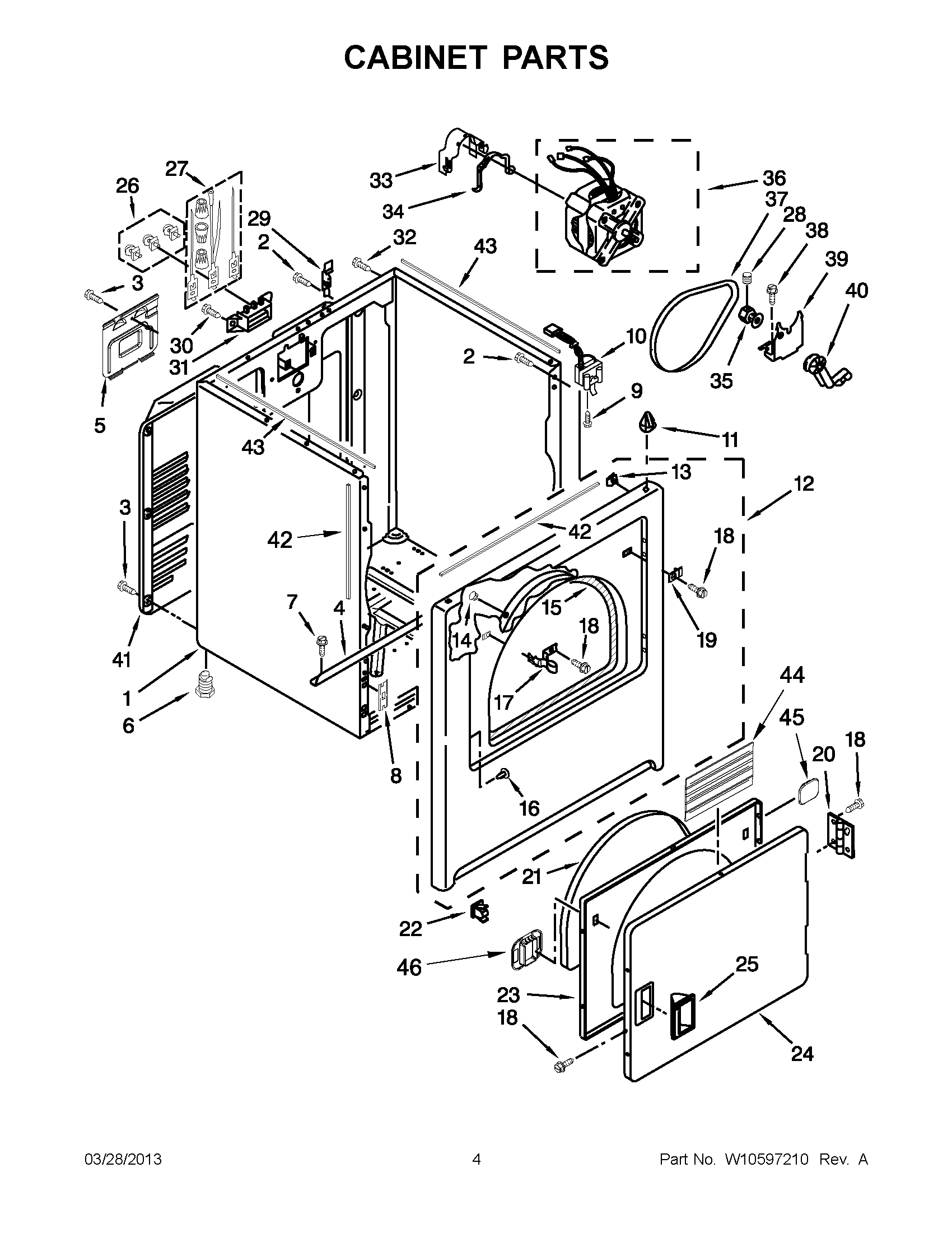 02 - CABINET PARTS