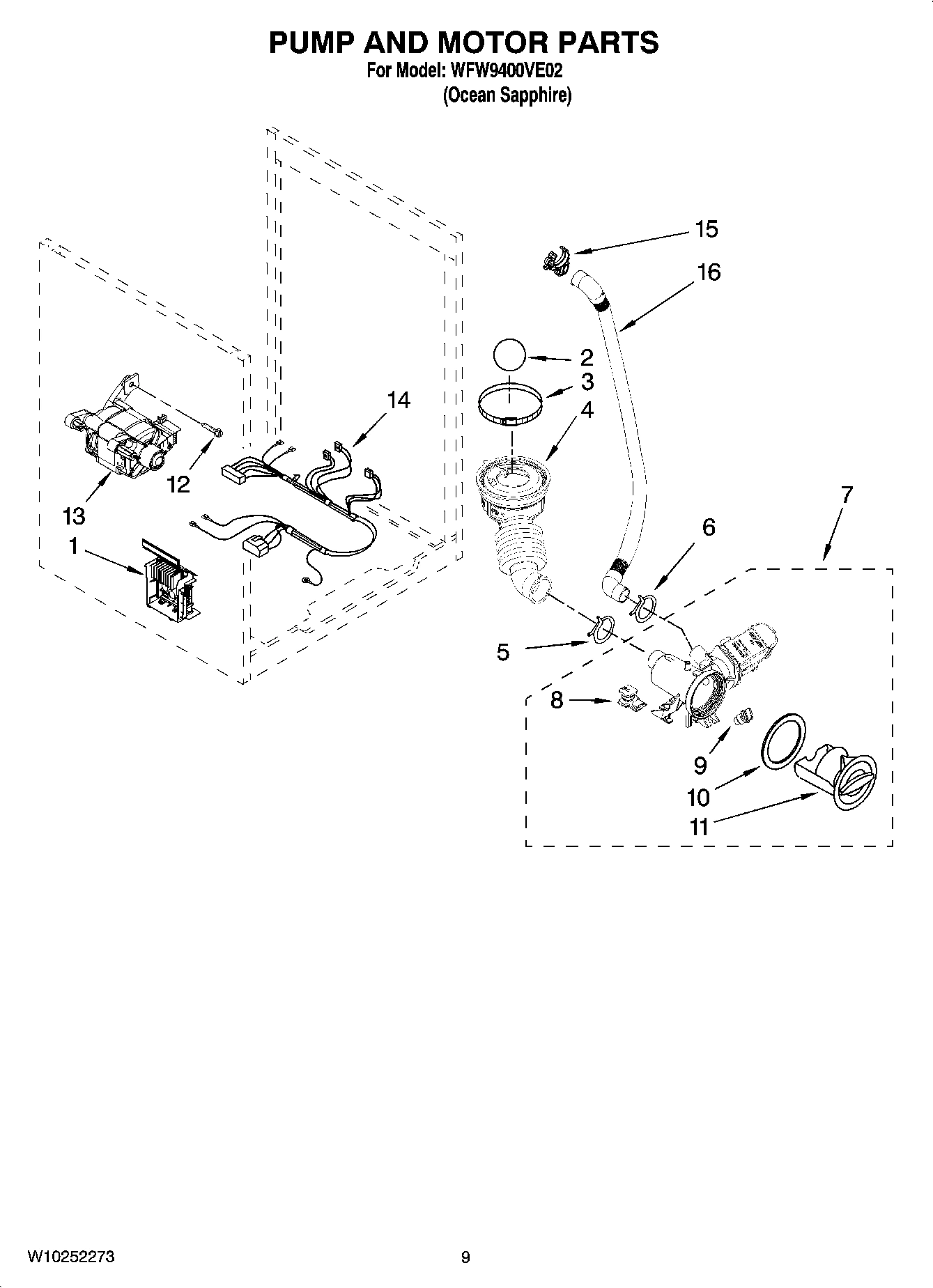 06 - PUMP AND MOTOR PARTS