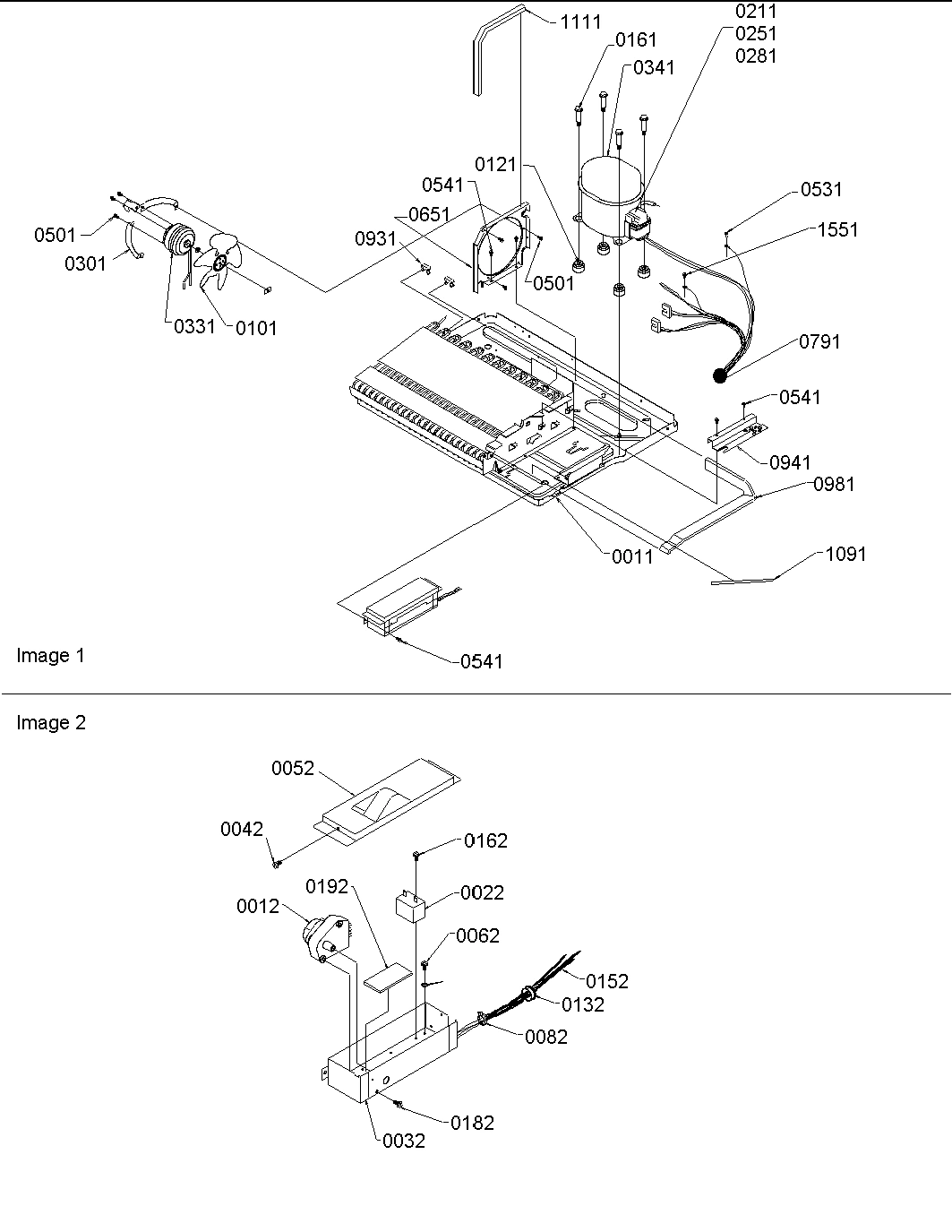 10 - Machine Compartment and H.V. Box Assy.