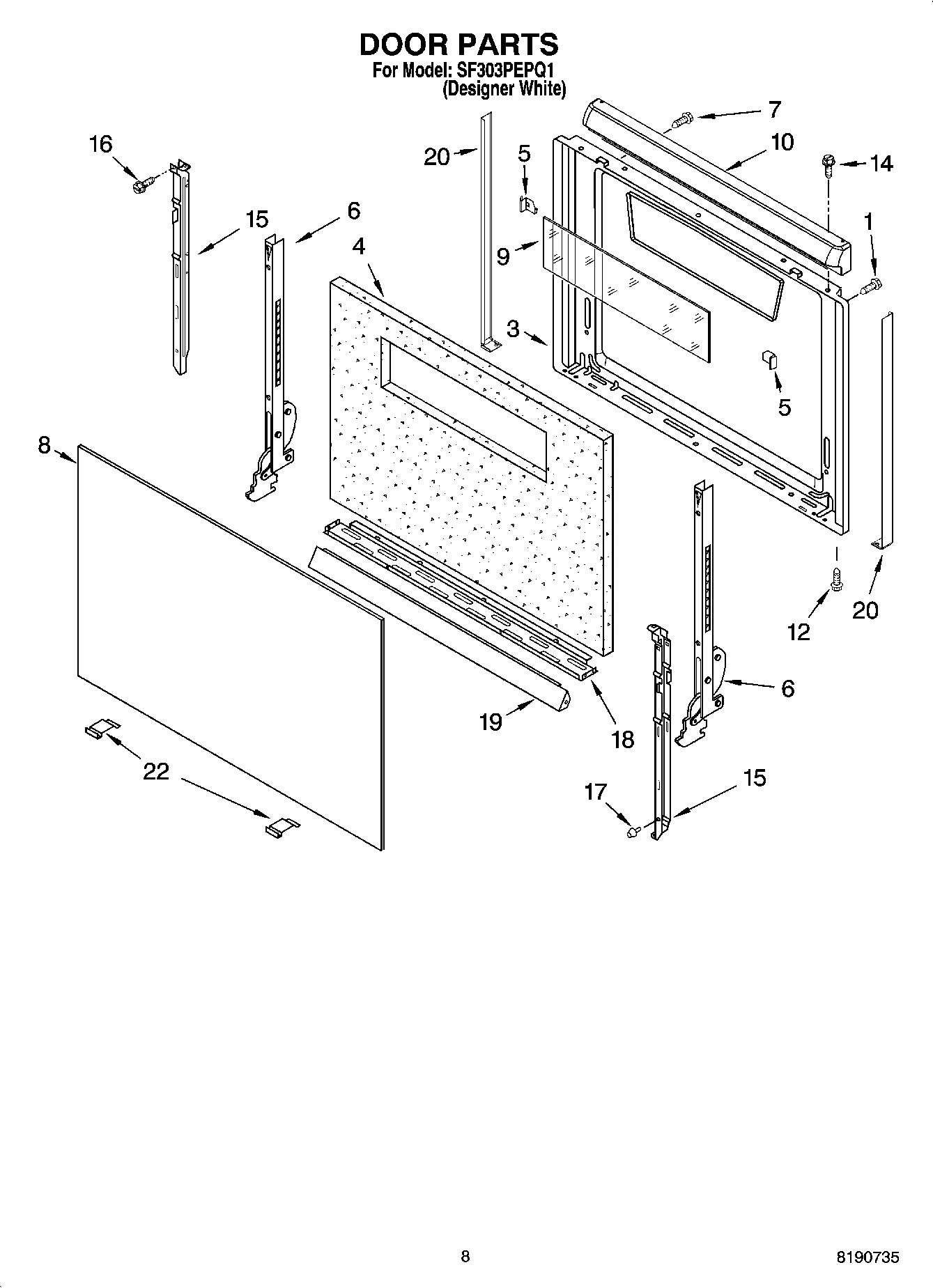 06 - DOOR PARTS, MISCELLANEOUS PARTS