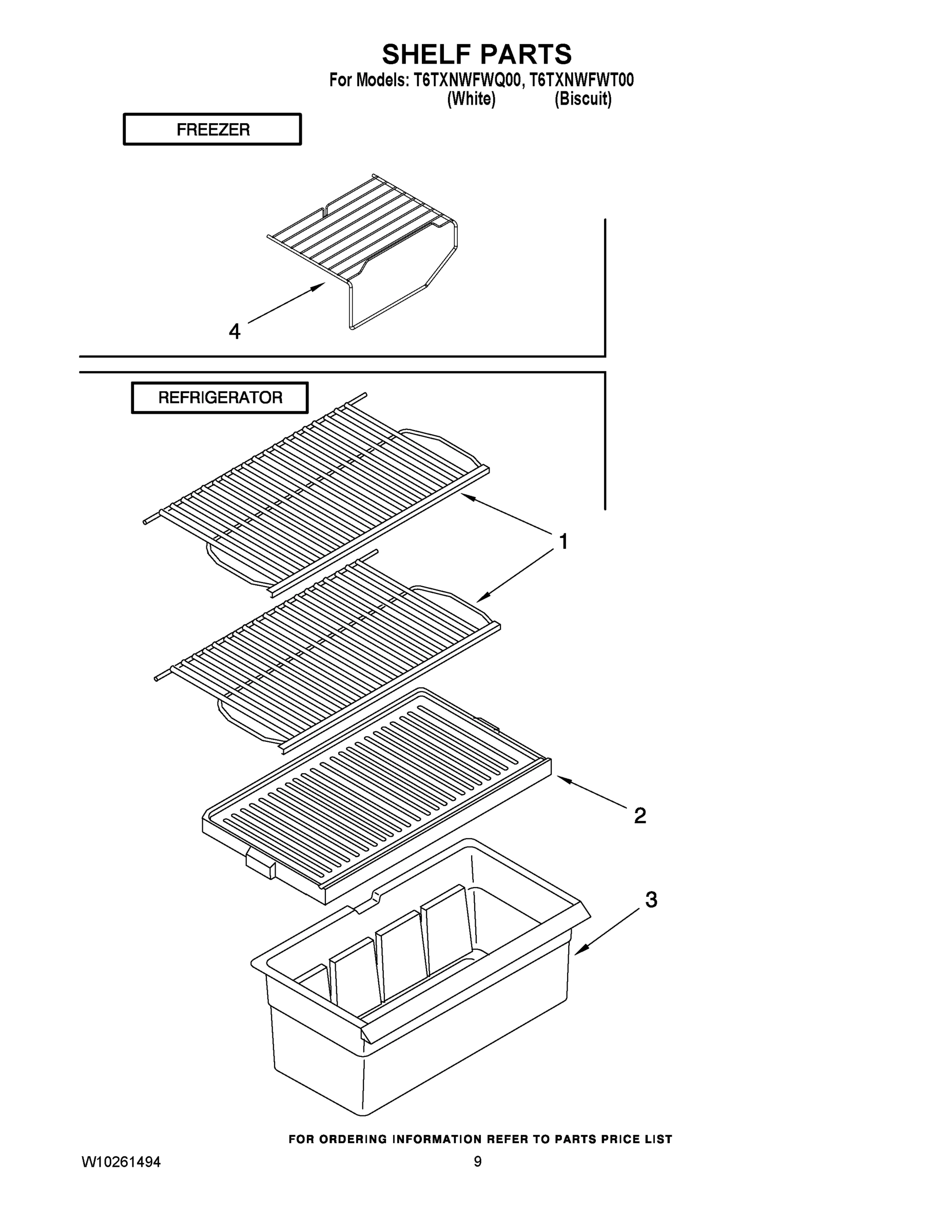05 - SHELF PARTS
