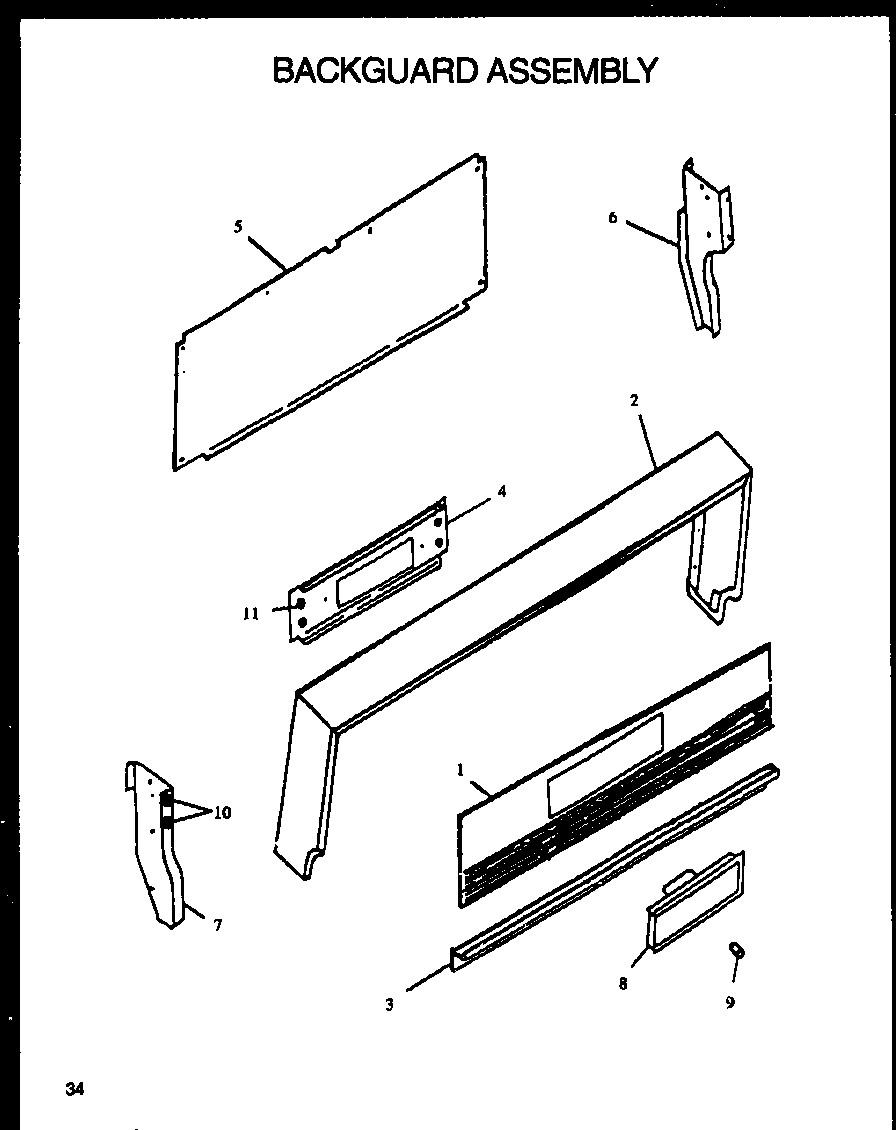 01 - BACKGUARD ASSY