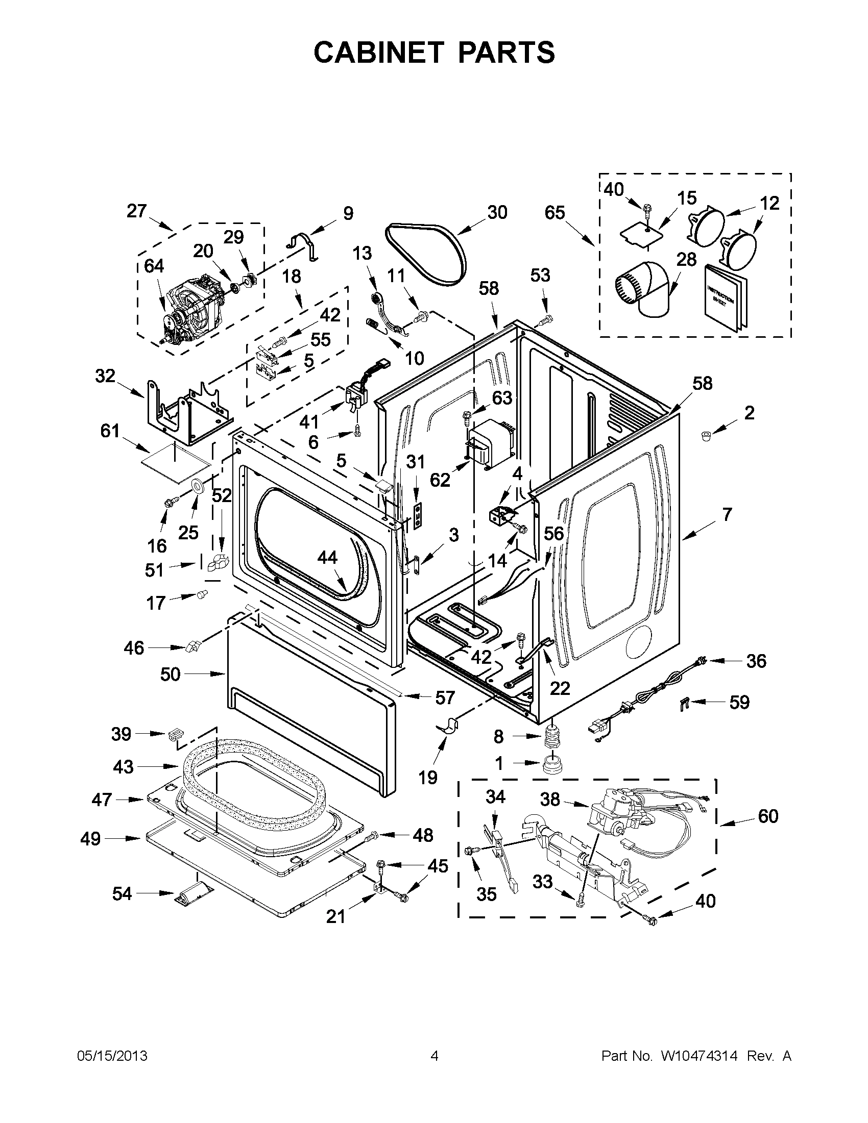 02 - CABINET PARTS