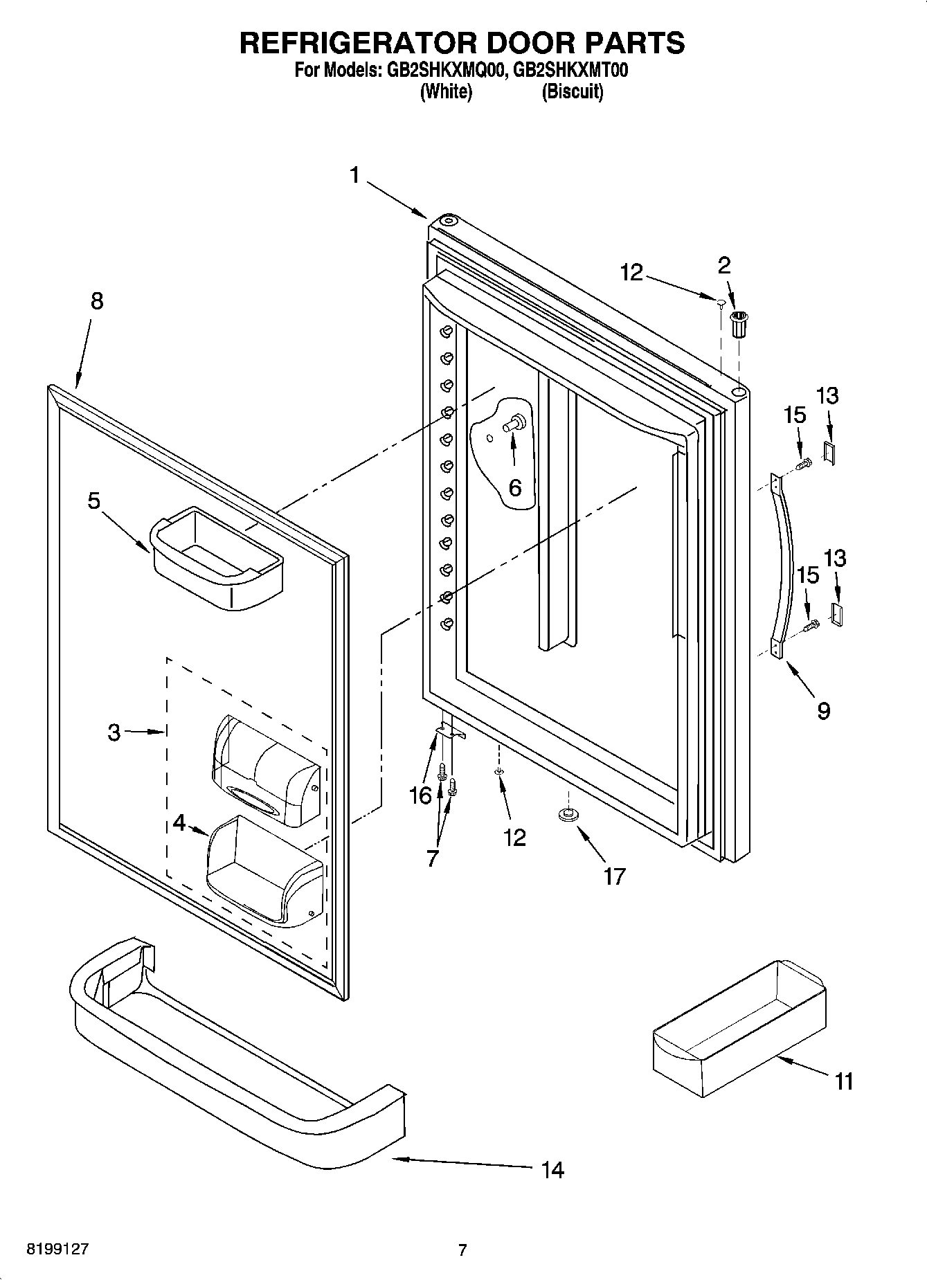 05 - REFRIGERATOR DOOR PARTS