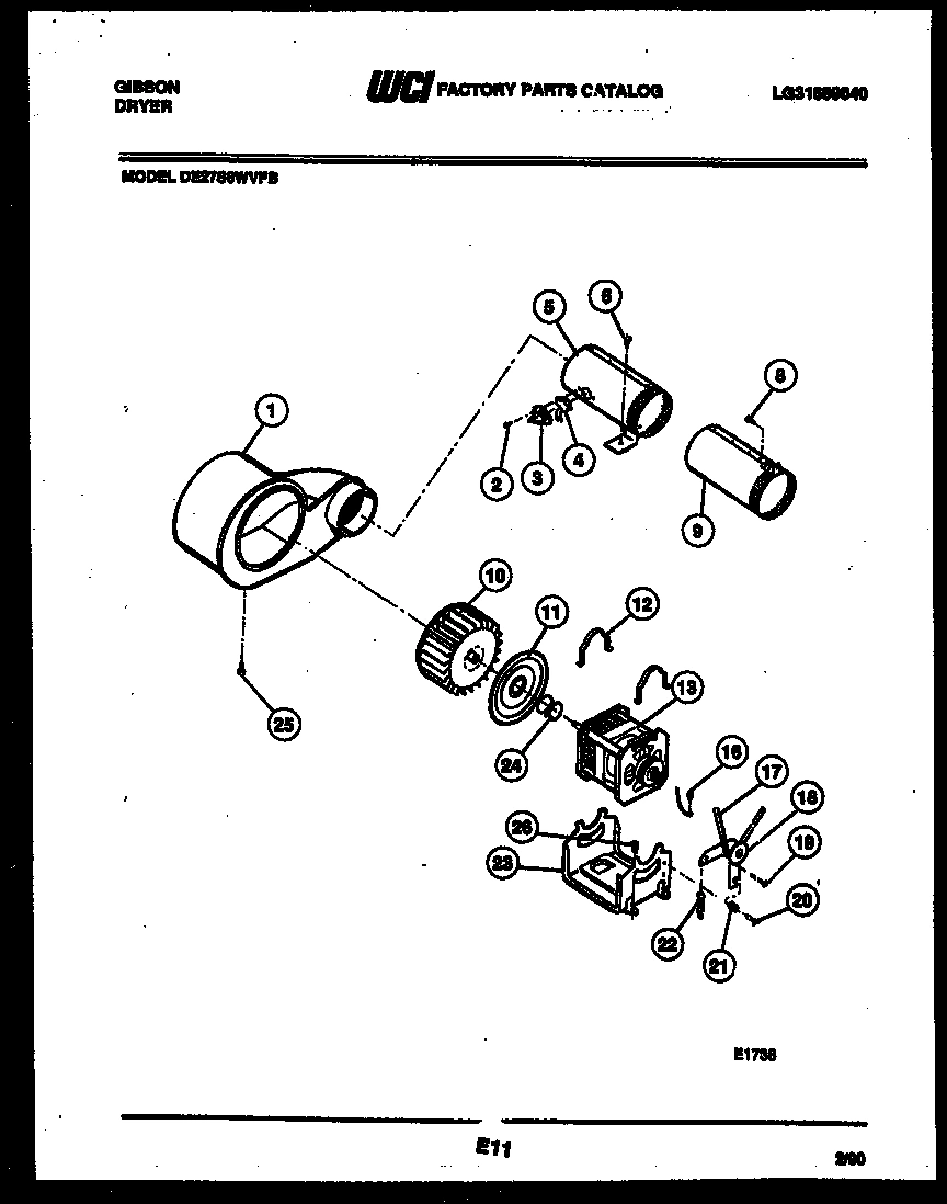 05 - MOTOR AND BLOWER PARTS
