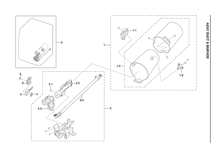 Duct & Burner Assembly