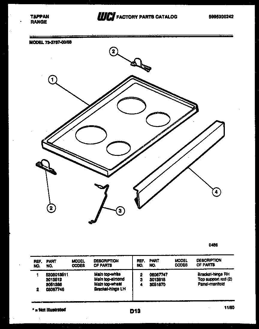 04 - COOKTOP PARTS