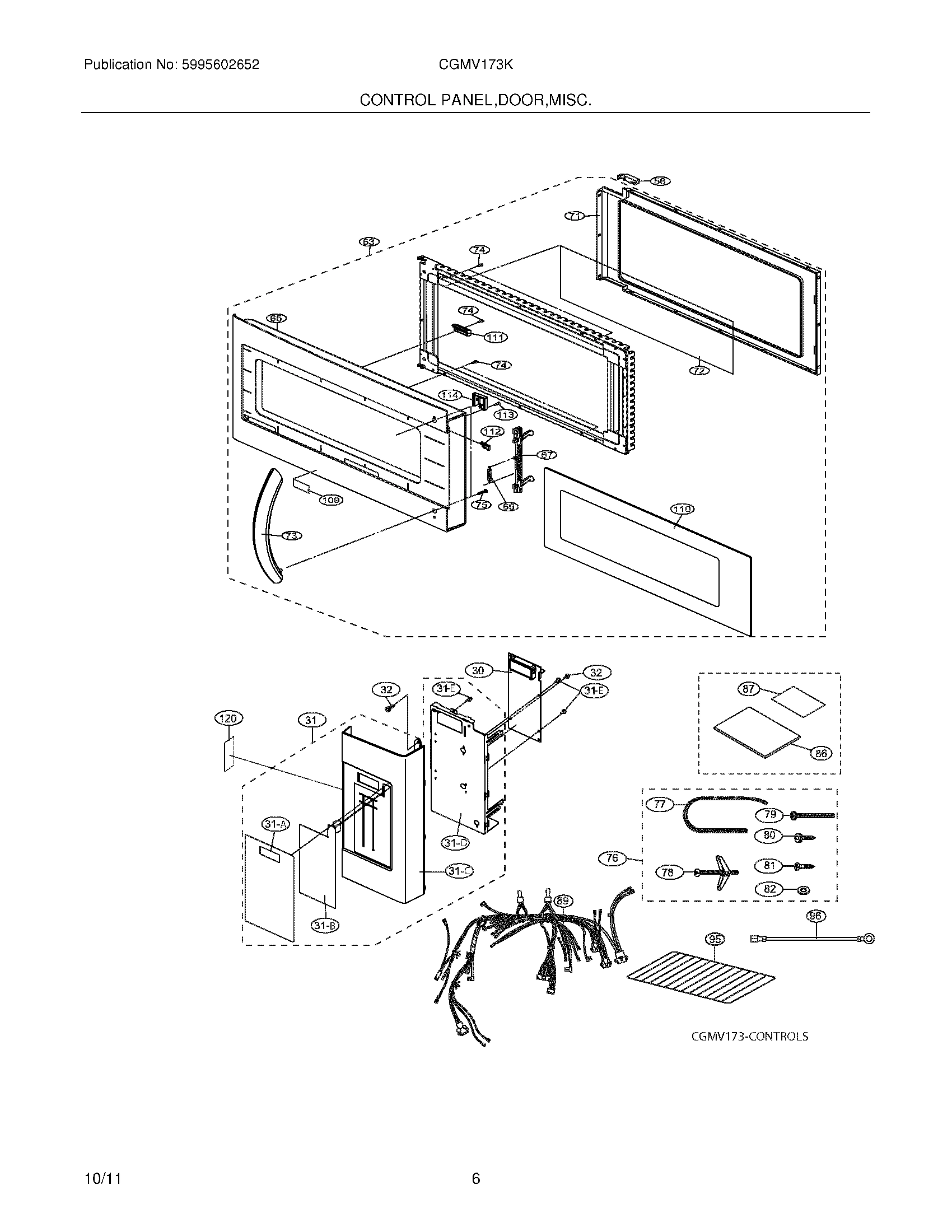 05 - CONTROL PANEL,DOOR,MISCELLANEOUS