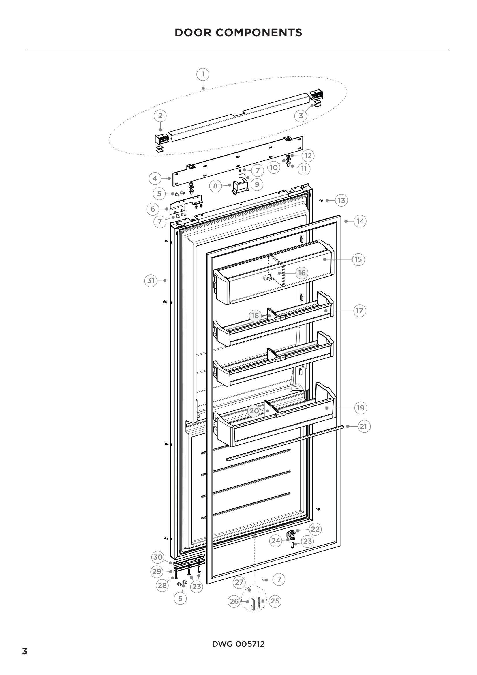 DOOR COMPONENTS