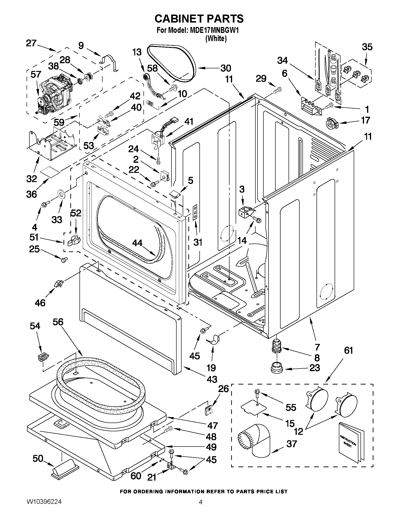 02 - CABINET PARTS