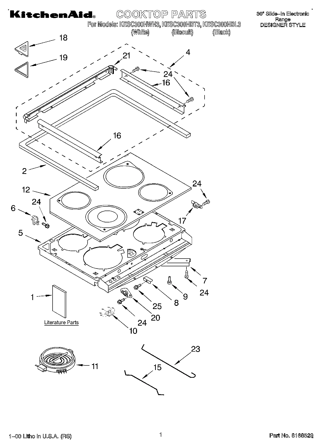 01 - COOKTOP, LITERATURE