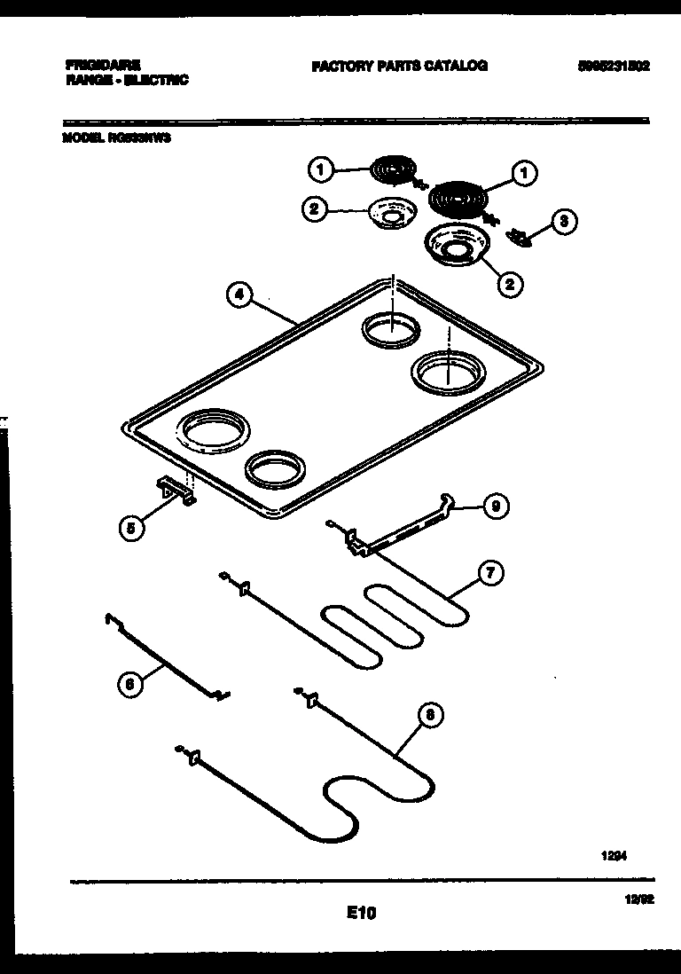 04 - COOKTOP AND BROILER PARTS