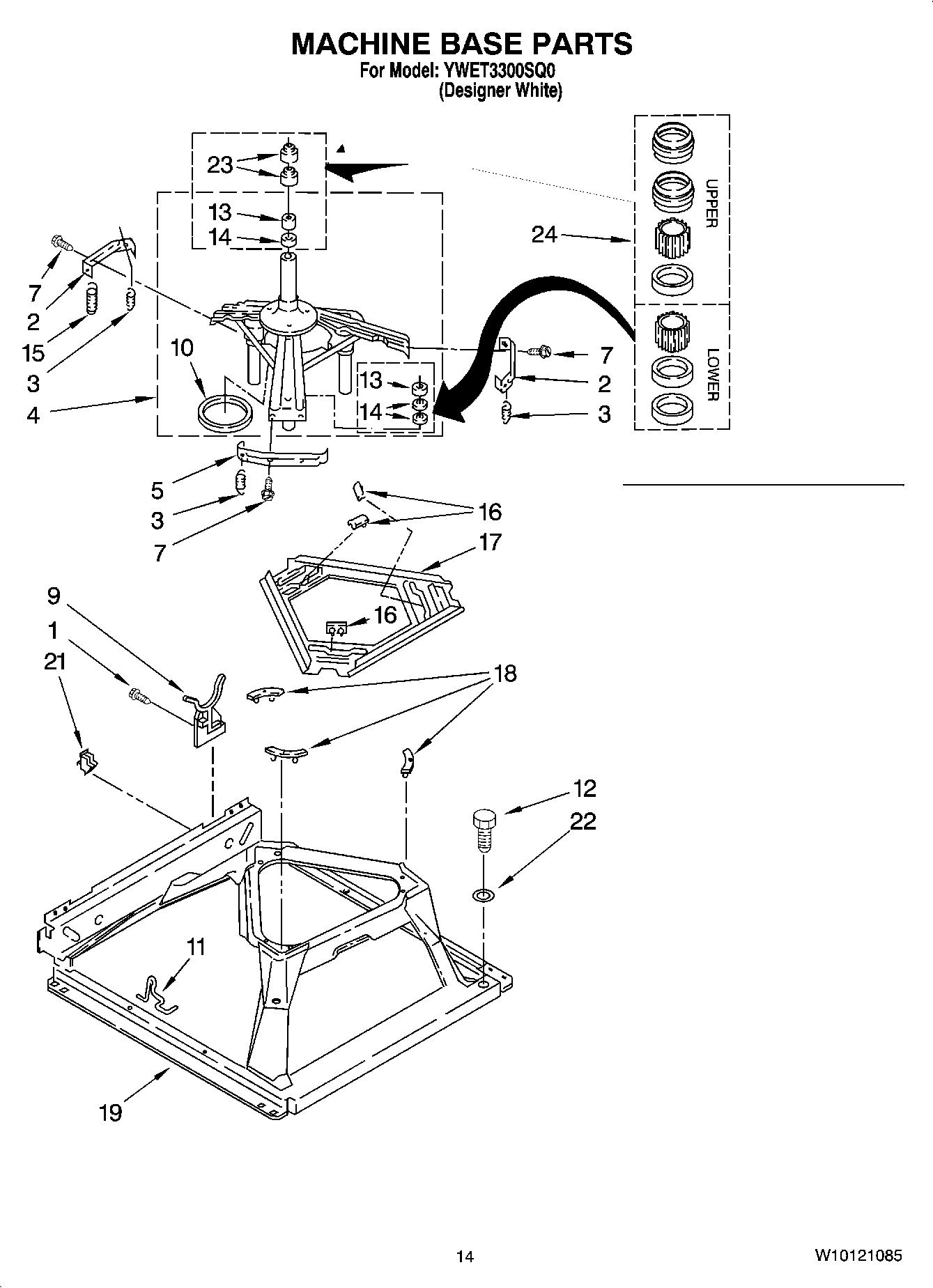 09 - MACHINE BASE PARTS