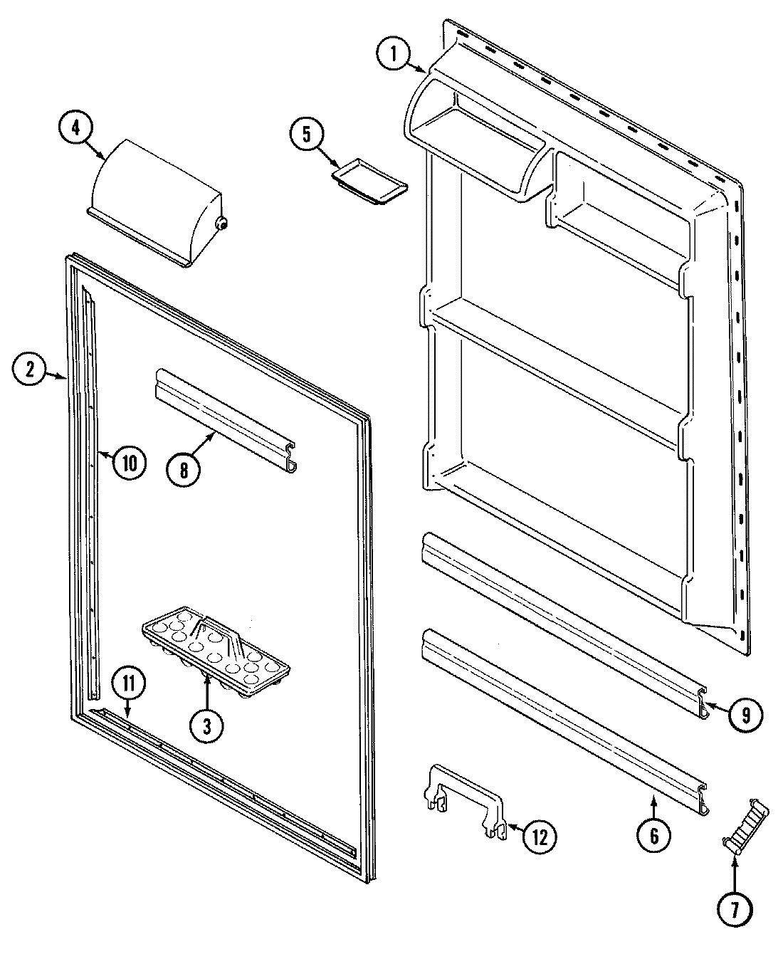 05 - FRESH FOOD INNER DOOR