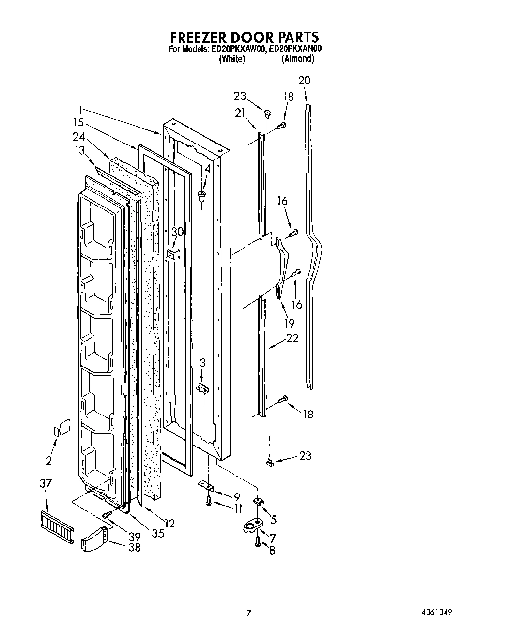 05 - FREEZER DOOR