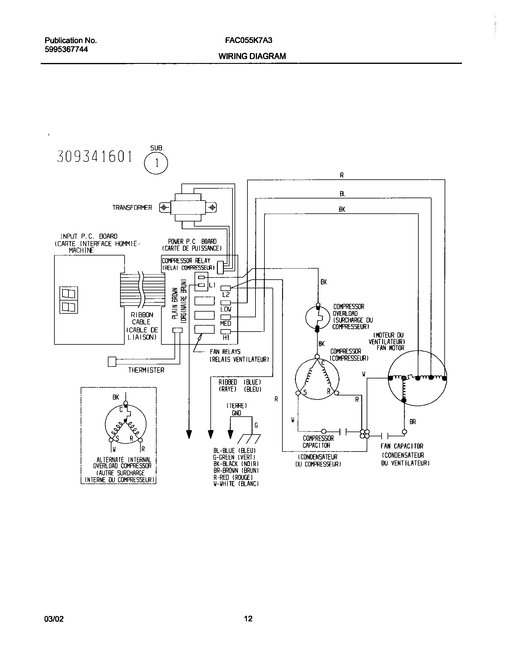 12 - WIRING DIAGRAM