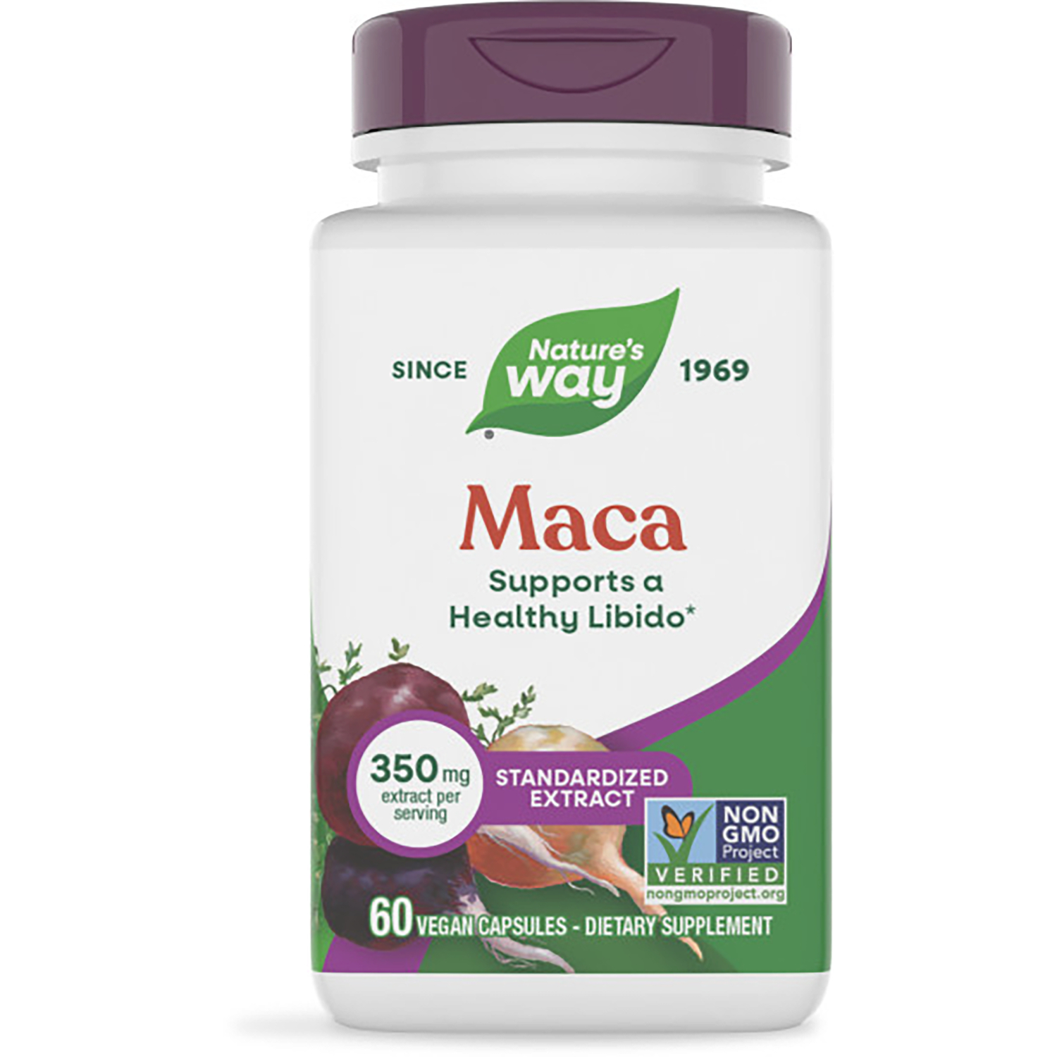 Nature's Way Maca Vitamin | 350 mg | 60 Vegan Caps