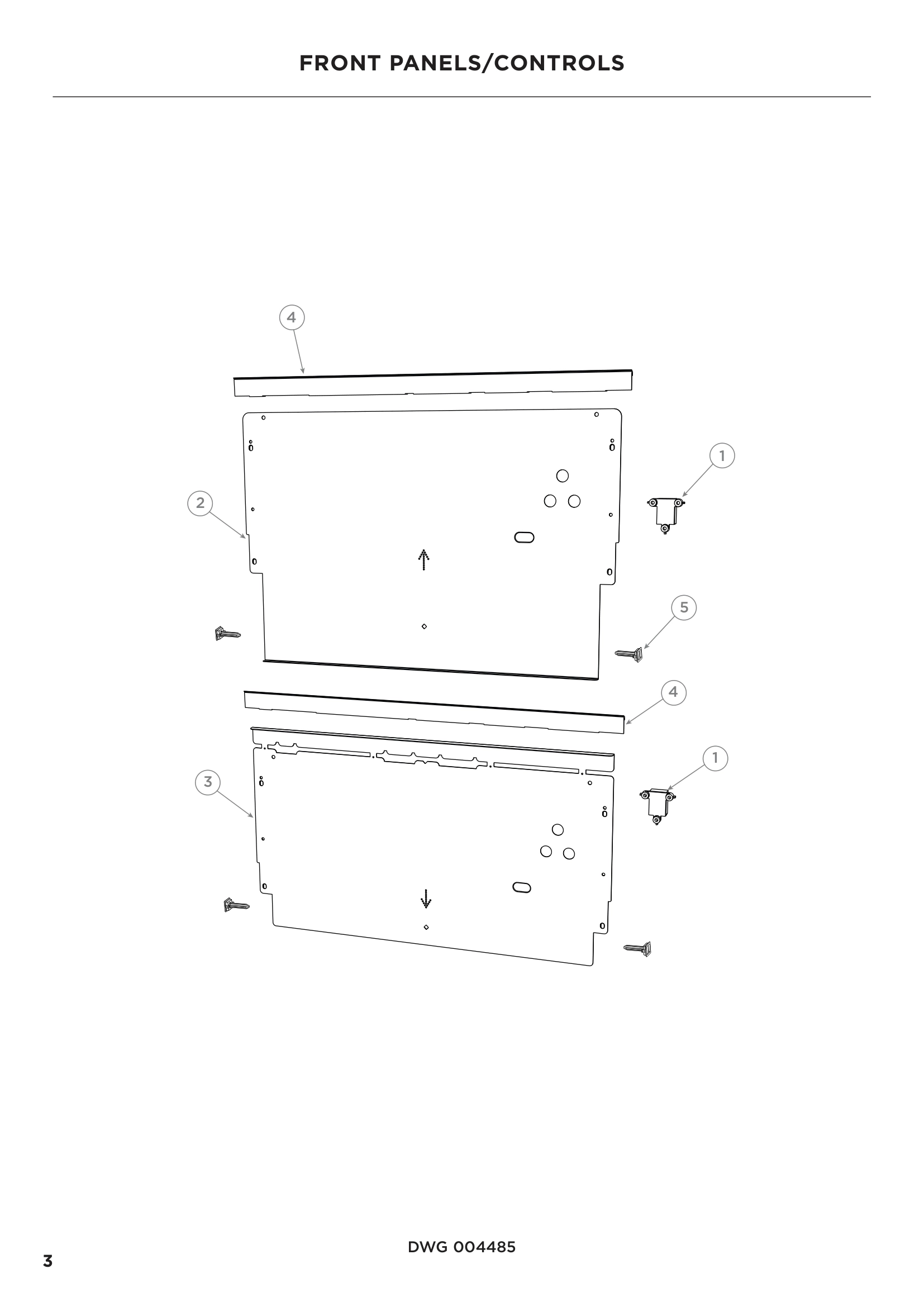 FRONT PANELS/CONTROLS