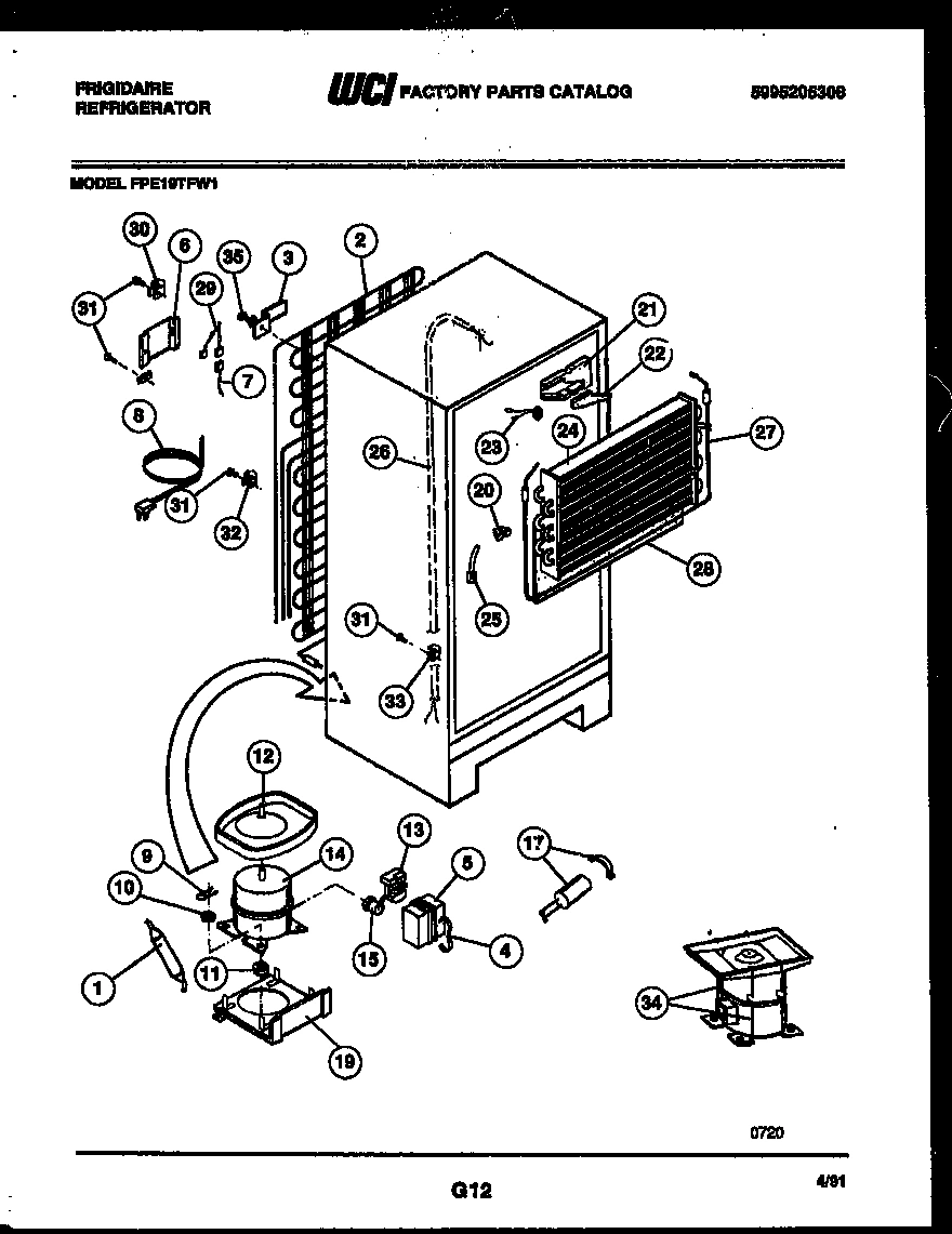 05 - SYSTEM AND AUTOMATIC DEFROST PARTS