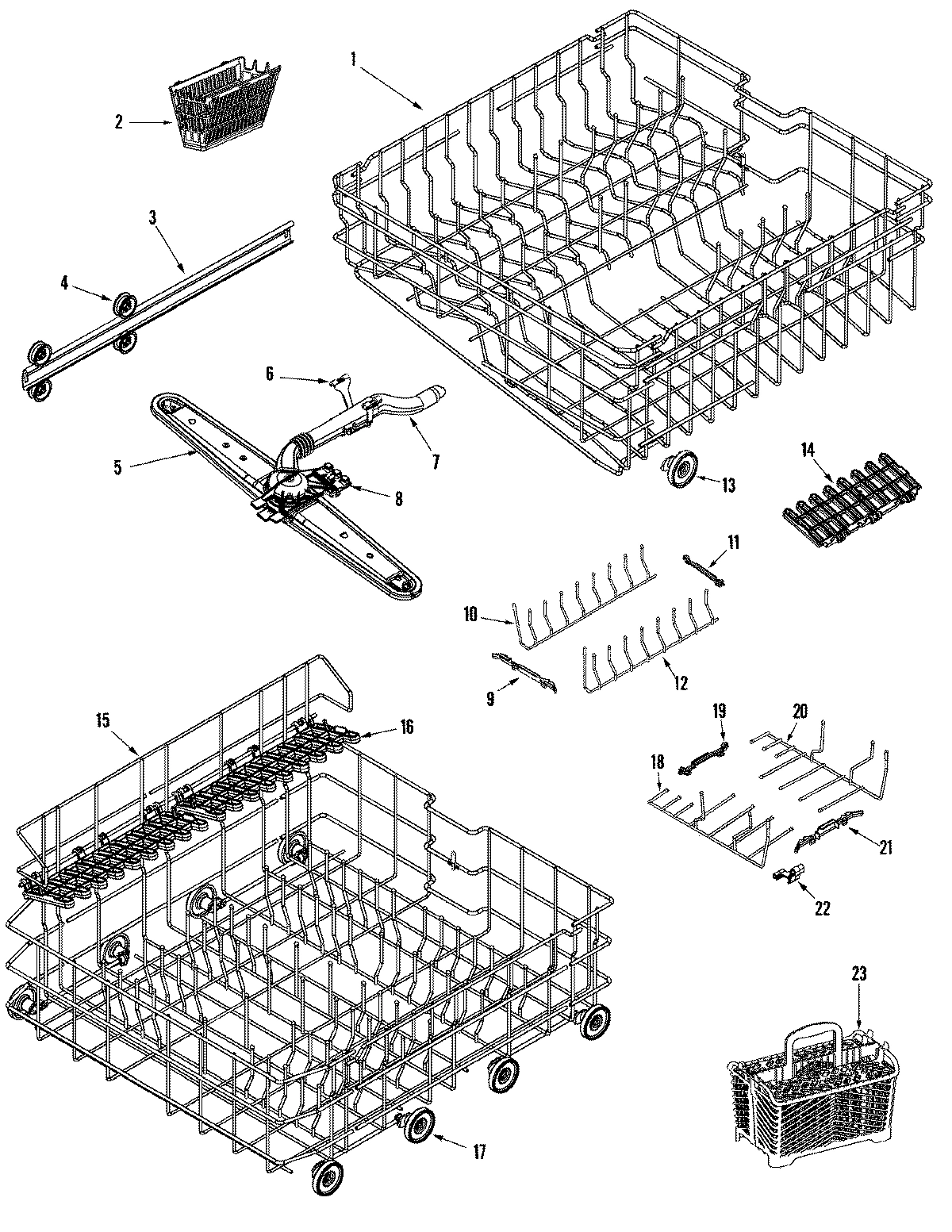 05 - TRACK & RACK ASSEMBLY