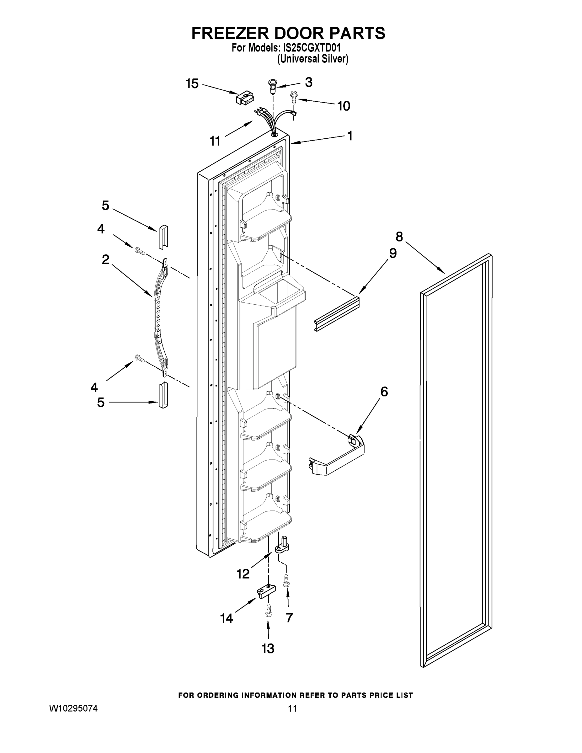 07 - FREEZER DOOR PARTS