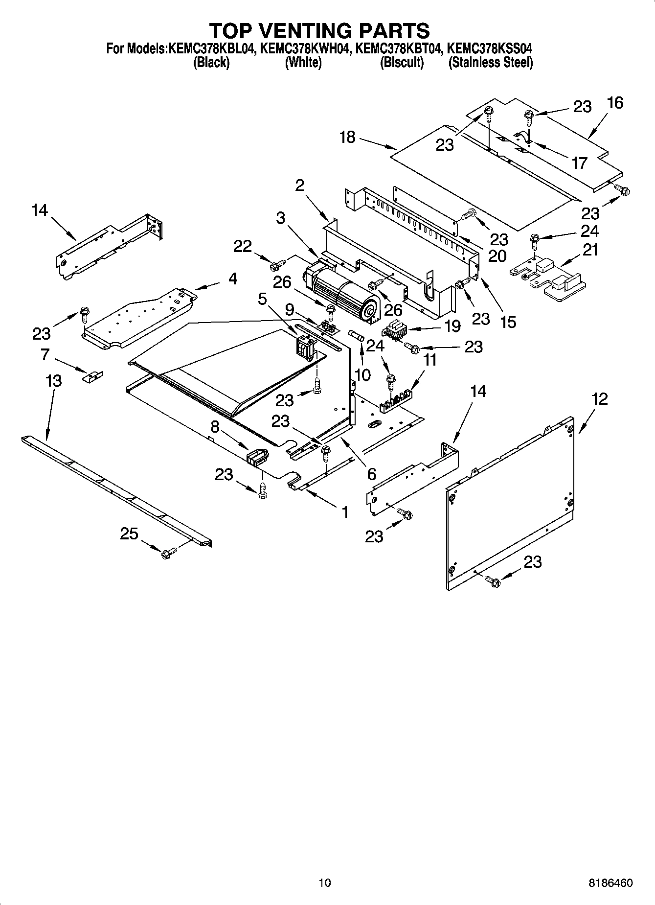 08 - TOP VENTING PARTS