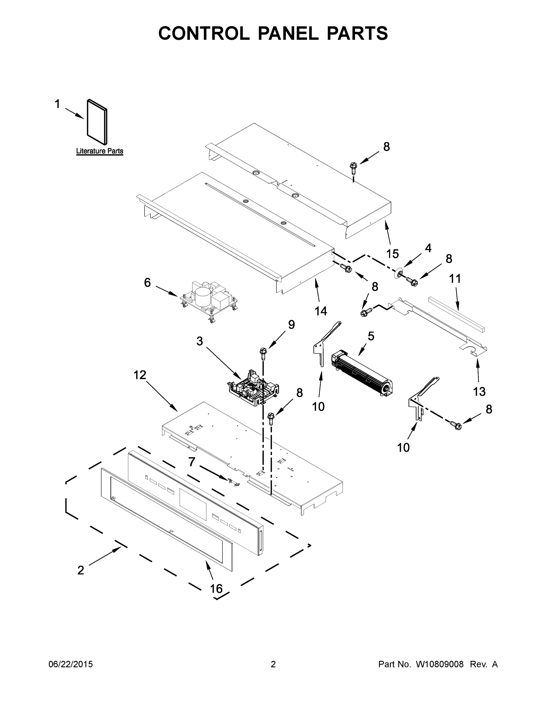 02 - CONTROL PANEL PARTS