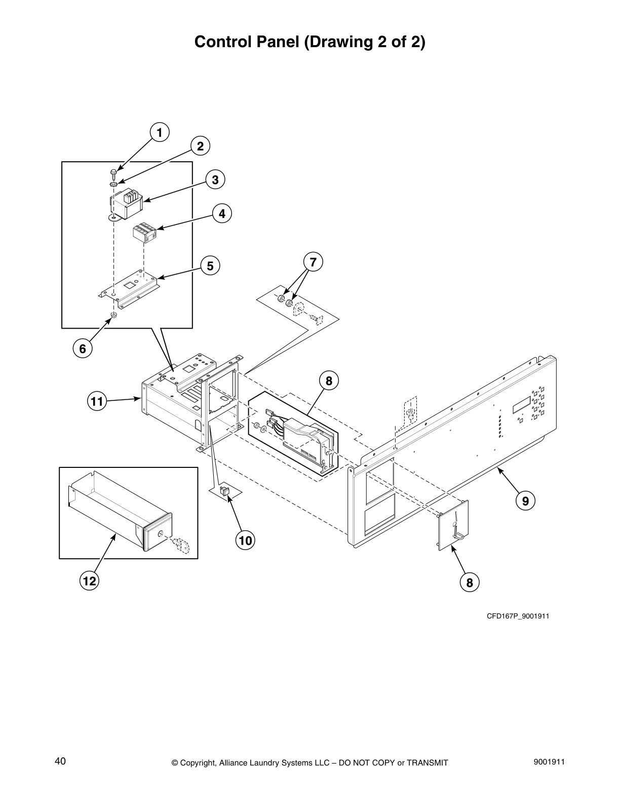 Control Panel (Drawing 2 of 2)