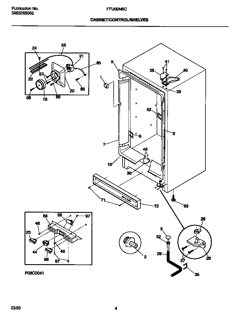 03 - CABINET/CONTROL/SHELVES