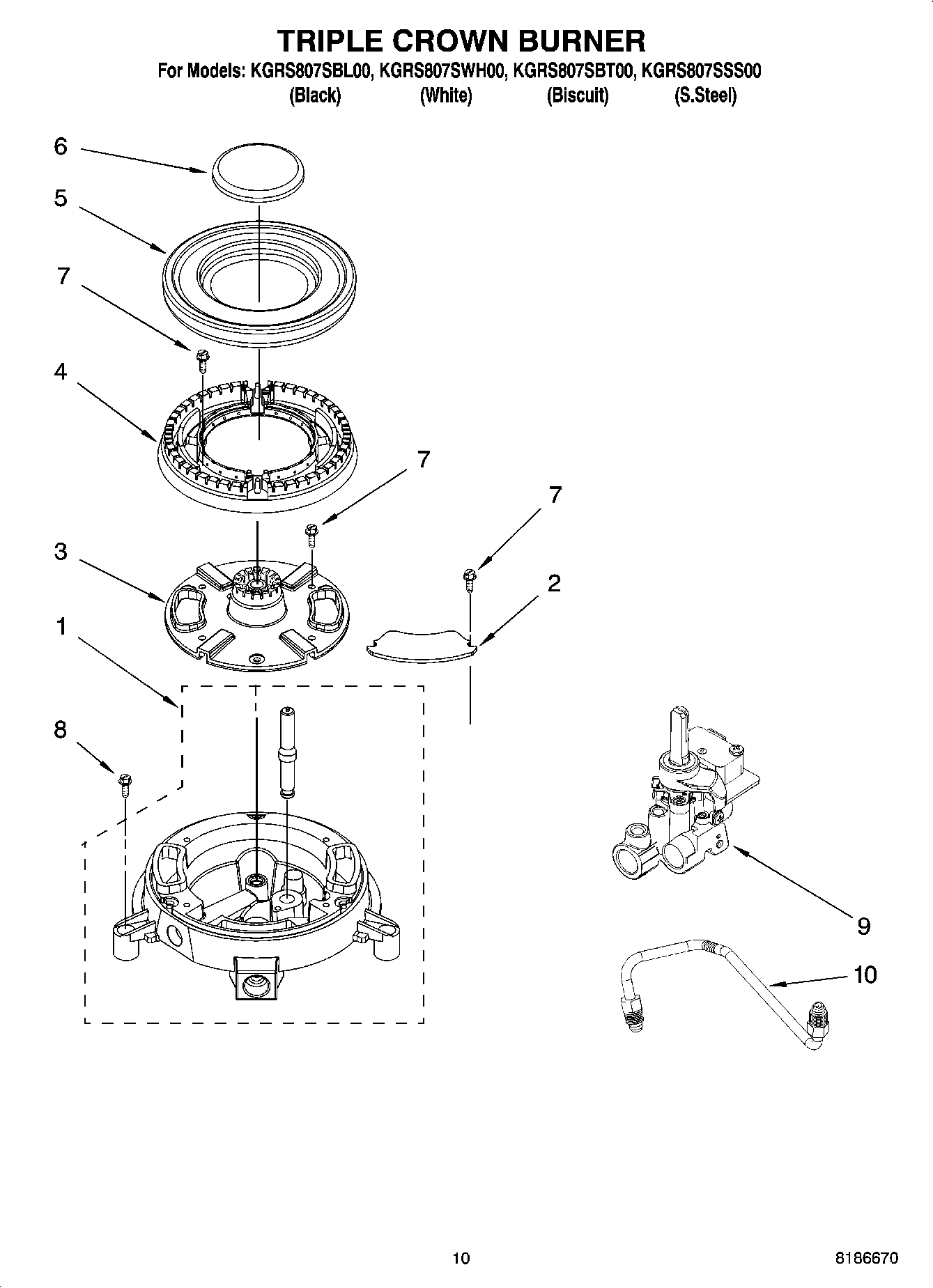 07 - TRIPLE CROWN BURNER