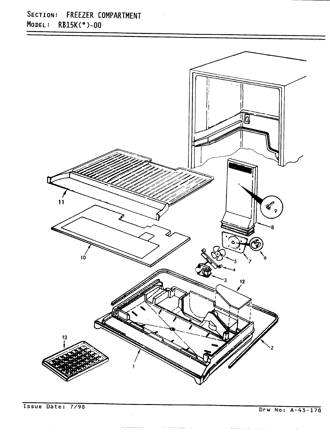 02 - FREEZER COMPARTMENT