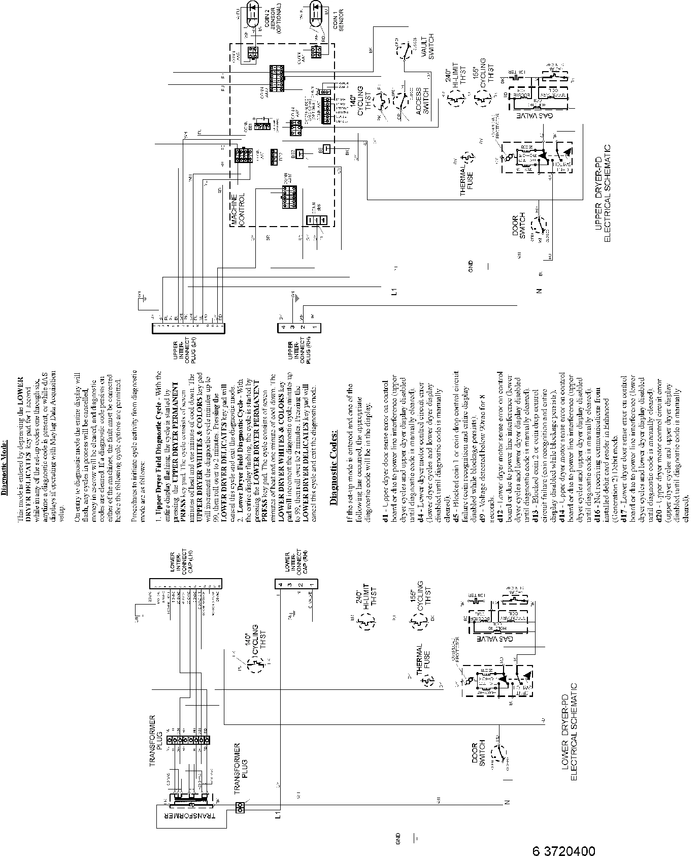 13 - WIRING INFORMATION(GAS)