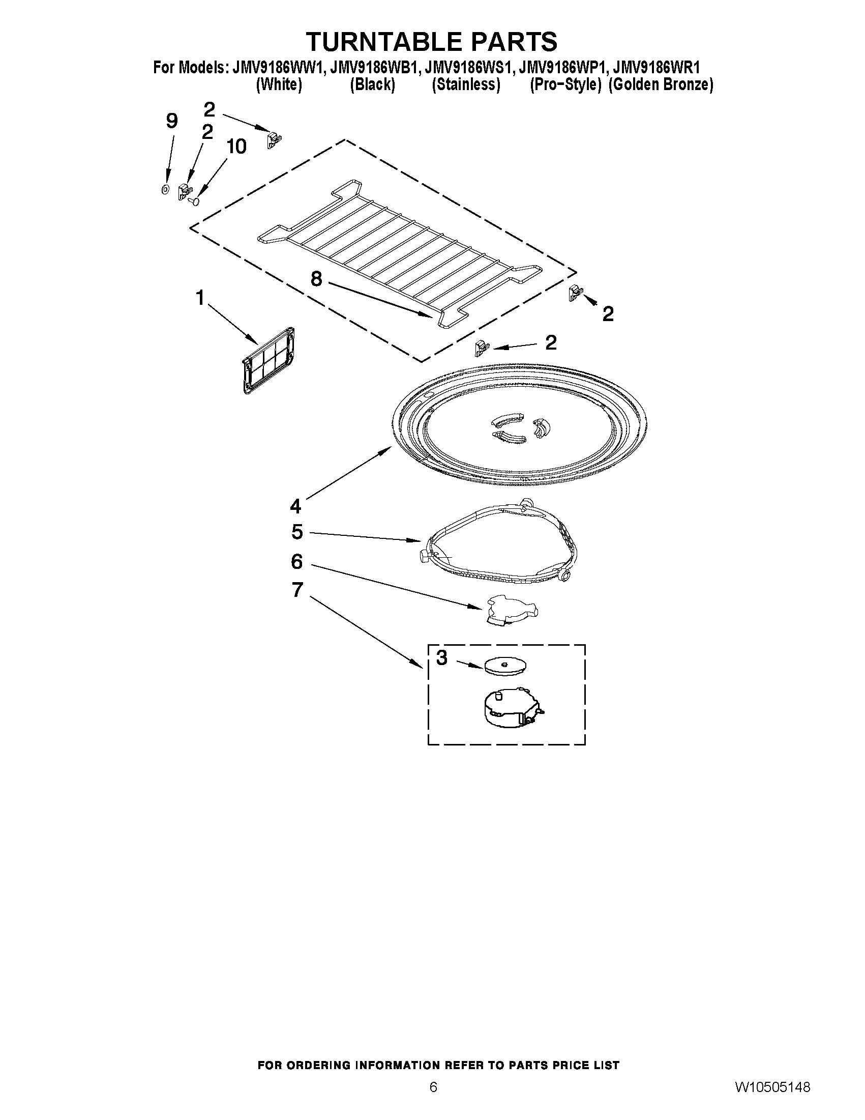 05 - TURNTABLE PARTS