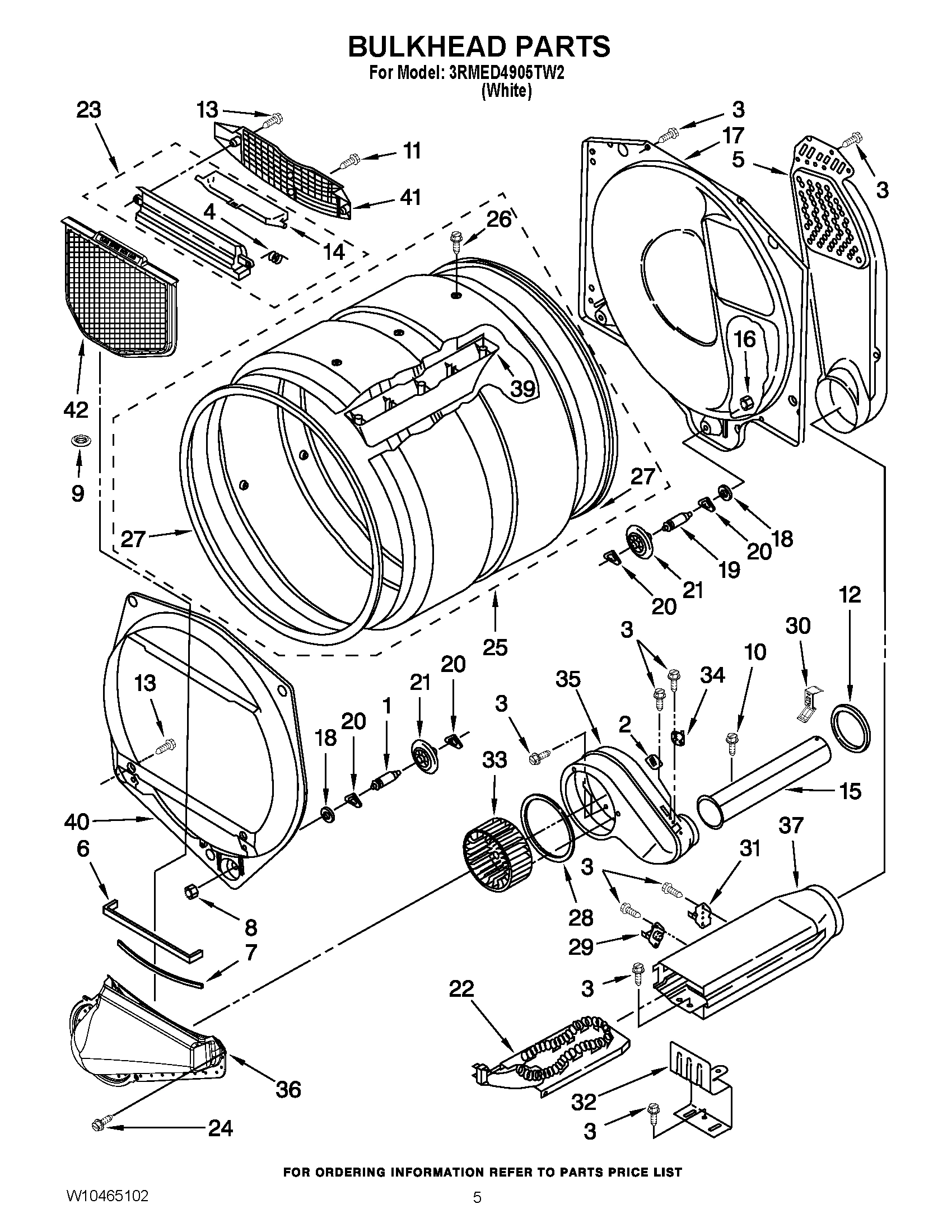 03 - BULKHEAD PARTS