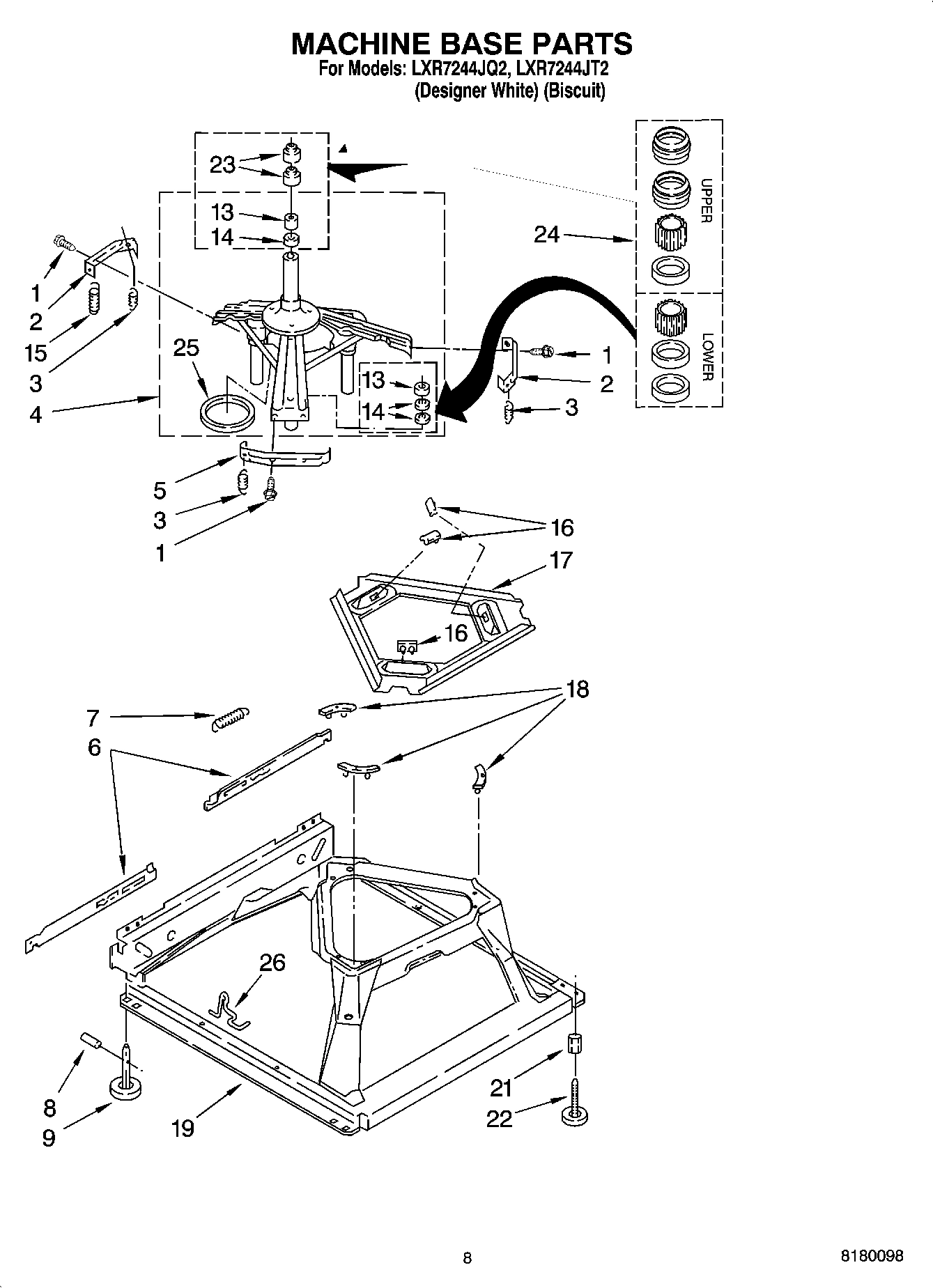 05 - MACHINE BASE PARTS