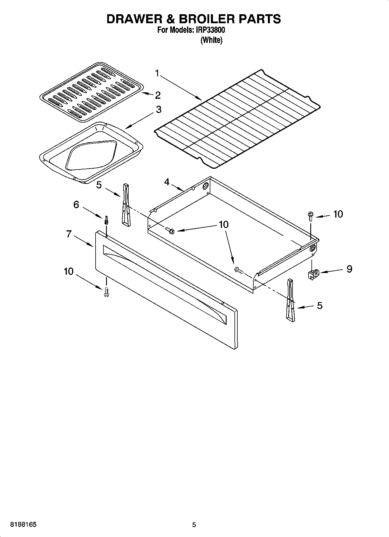 04 - DRAWER & BROILER PARTS
