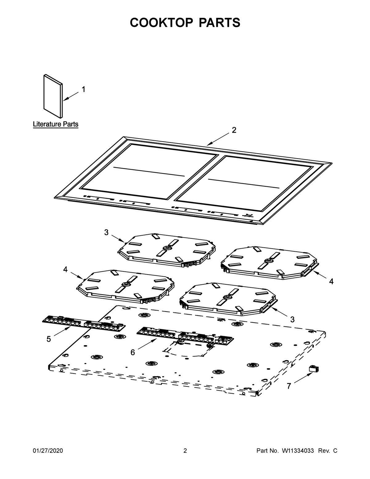 02 - COOKTOP PARTS