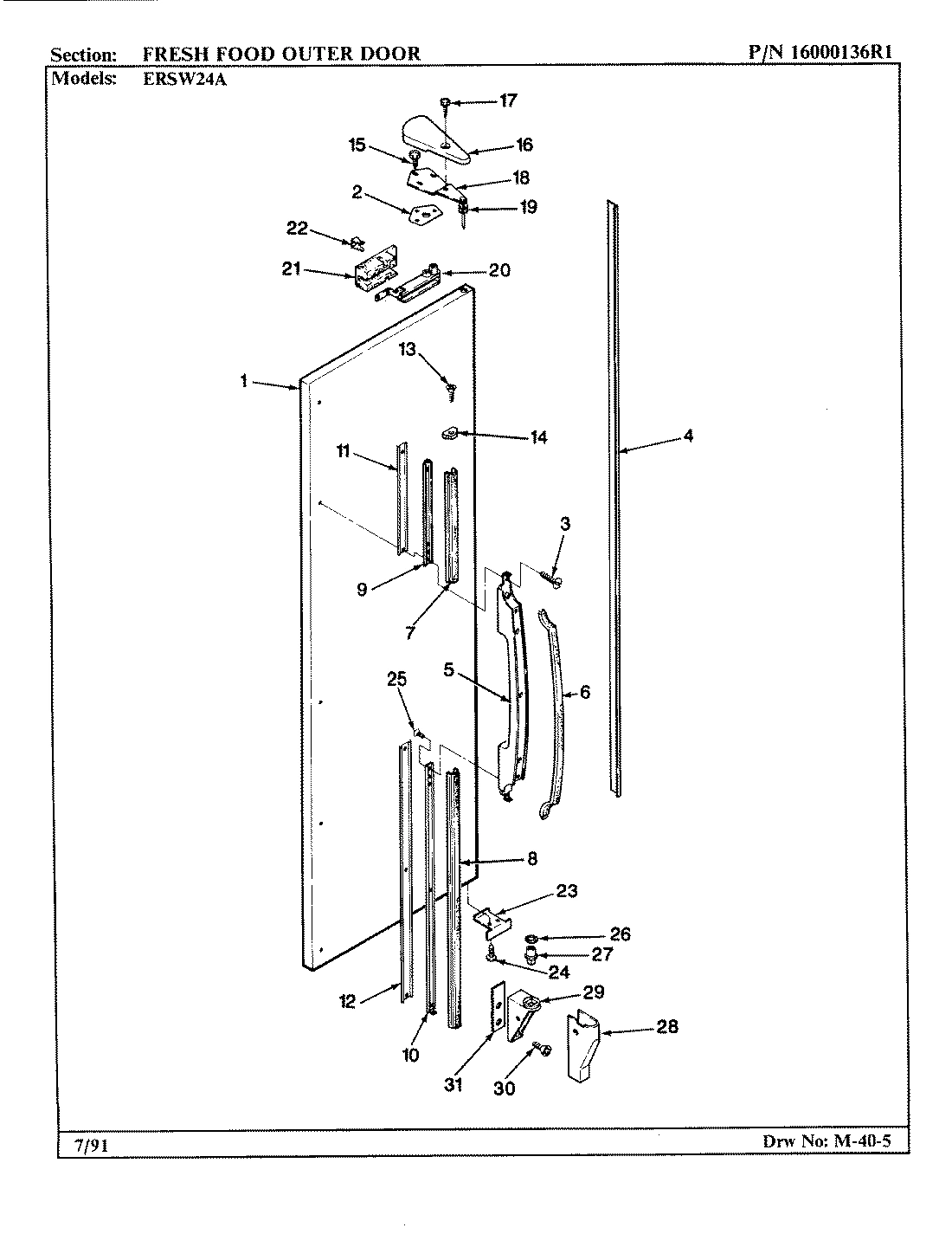 06 - FRESH FOOD OUTER DOOR
